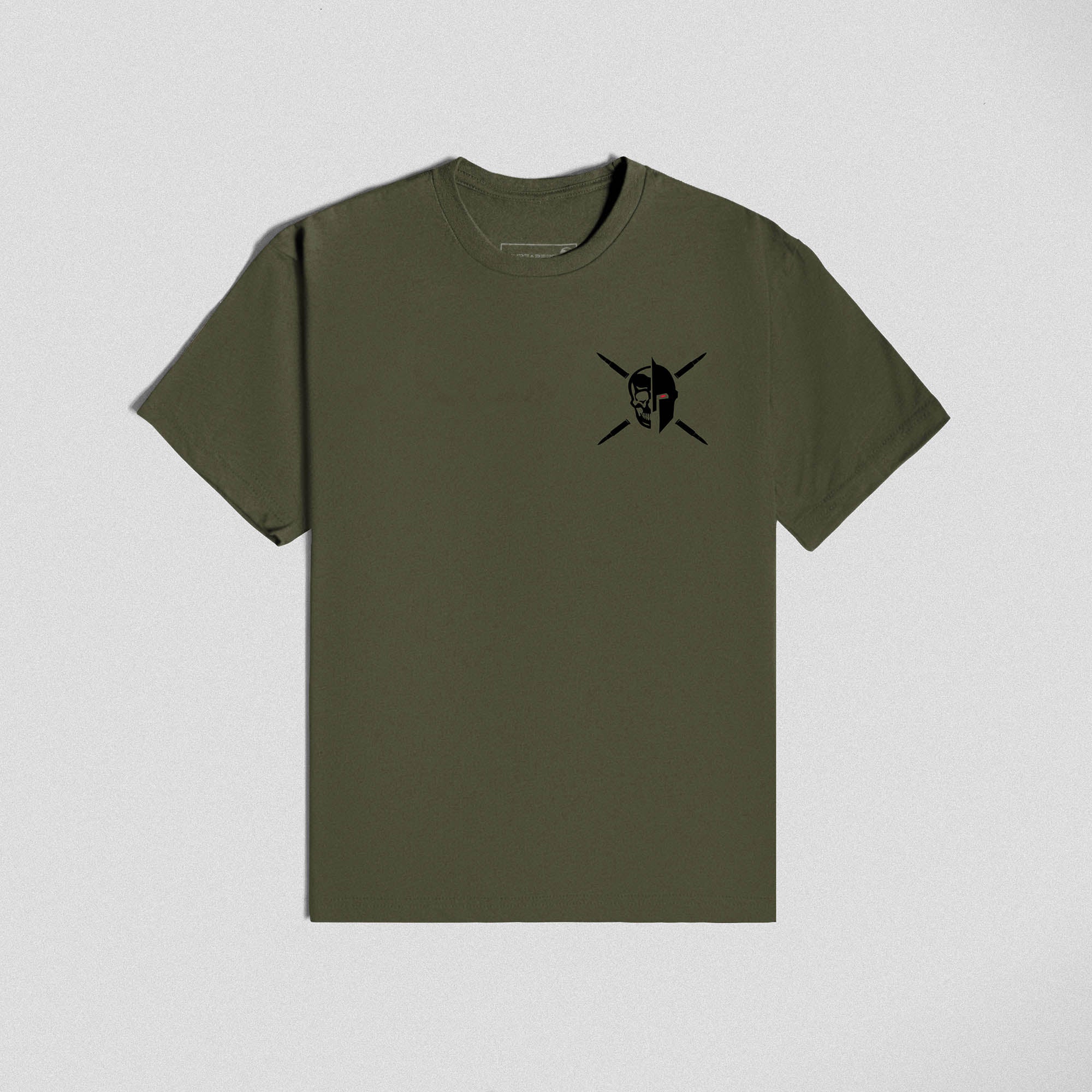 7.62 Machine Fighter Tee - Military Green - Image 2