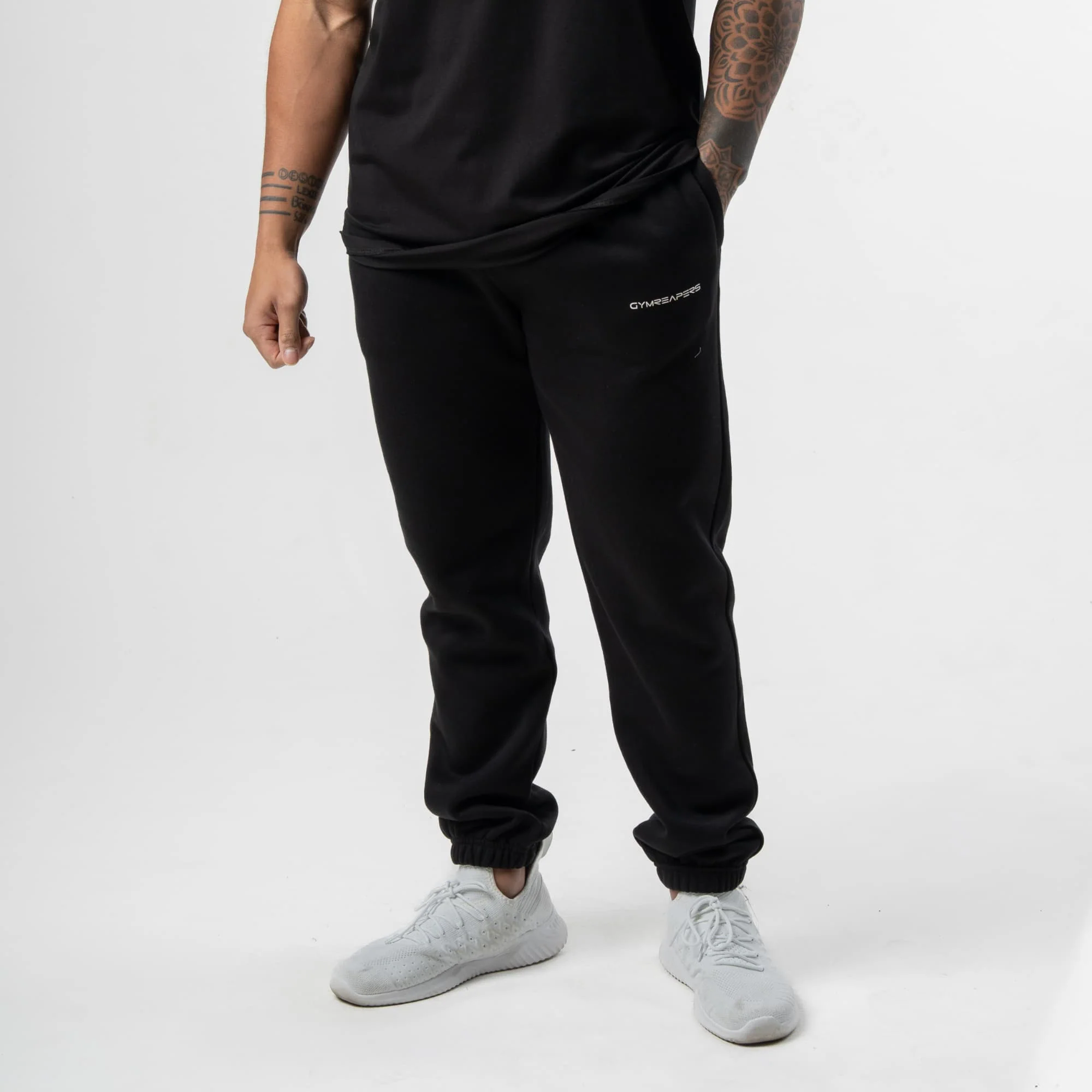 Axis Joggers - Black/White - Image 3