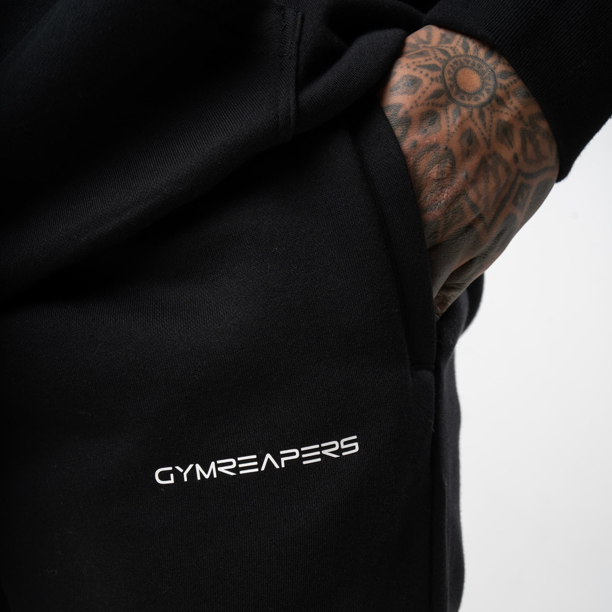 Axis Joggers - Black/White - Image 5