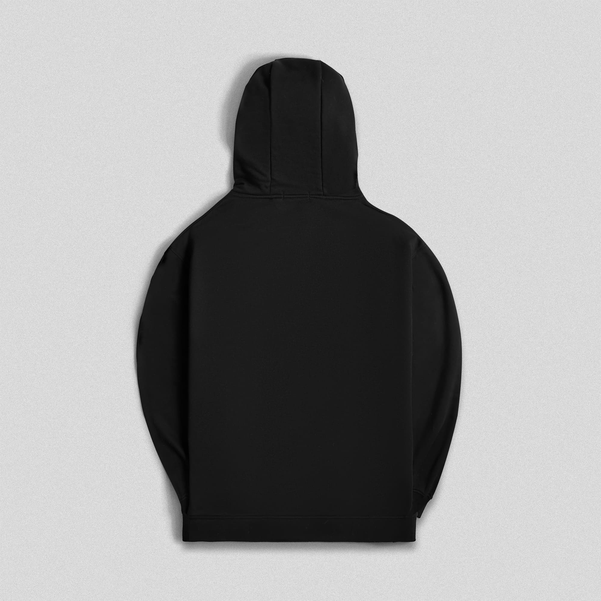 Axis Zip-Up Hoodie - Black/White - Image 2