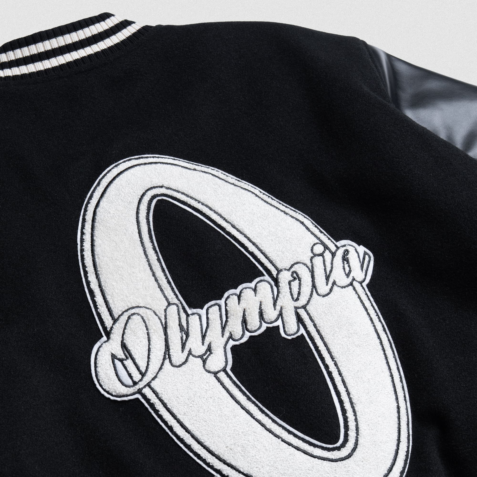 Classic Olympia Varsity Jacket - Image 3