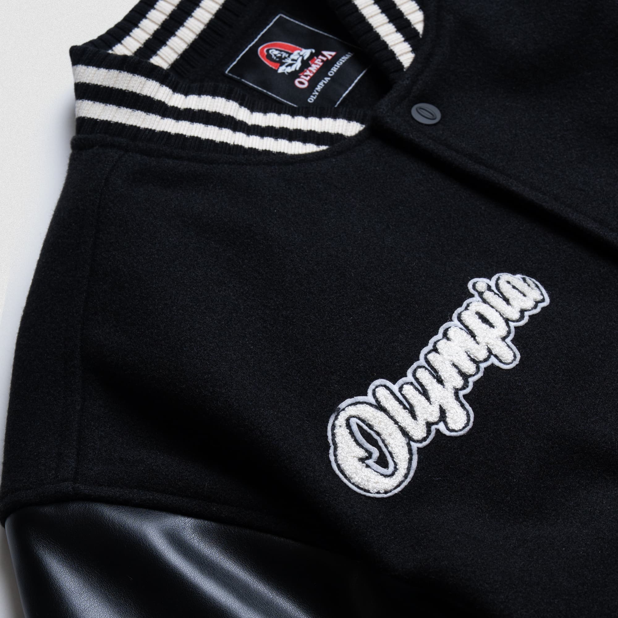 Classic Olympia Varsity Jacket - Image 4