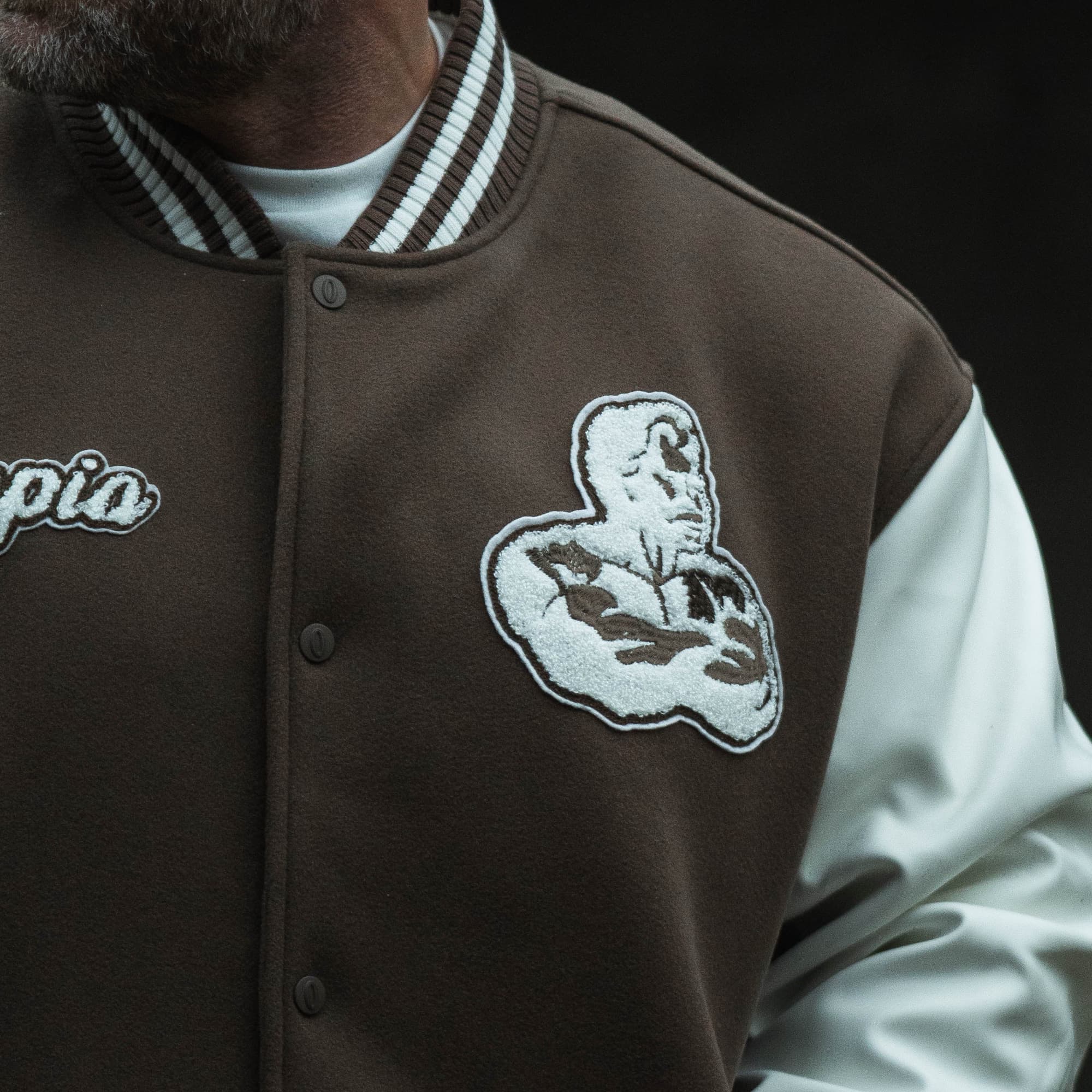 Classic Olympia Varsity Jacket - Image 9