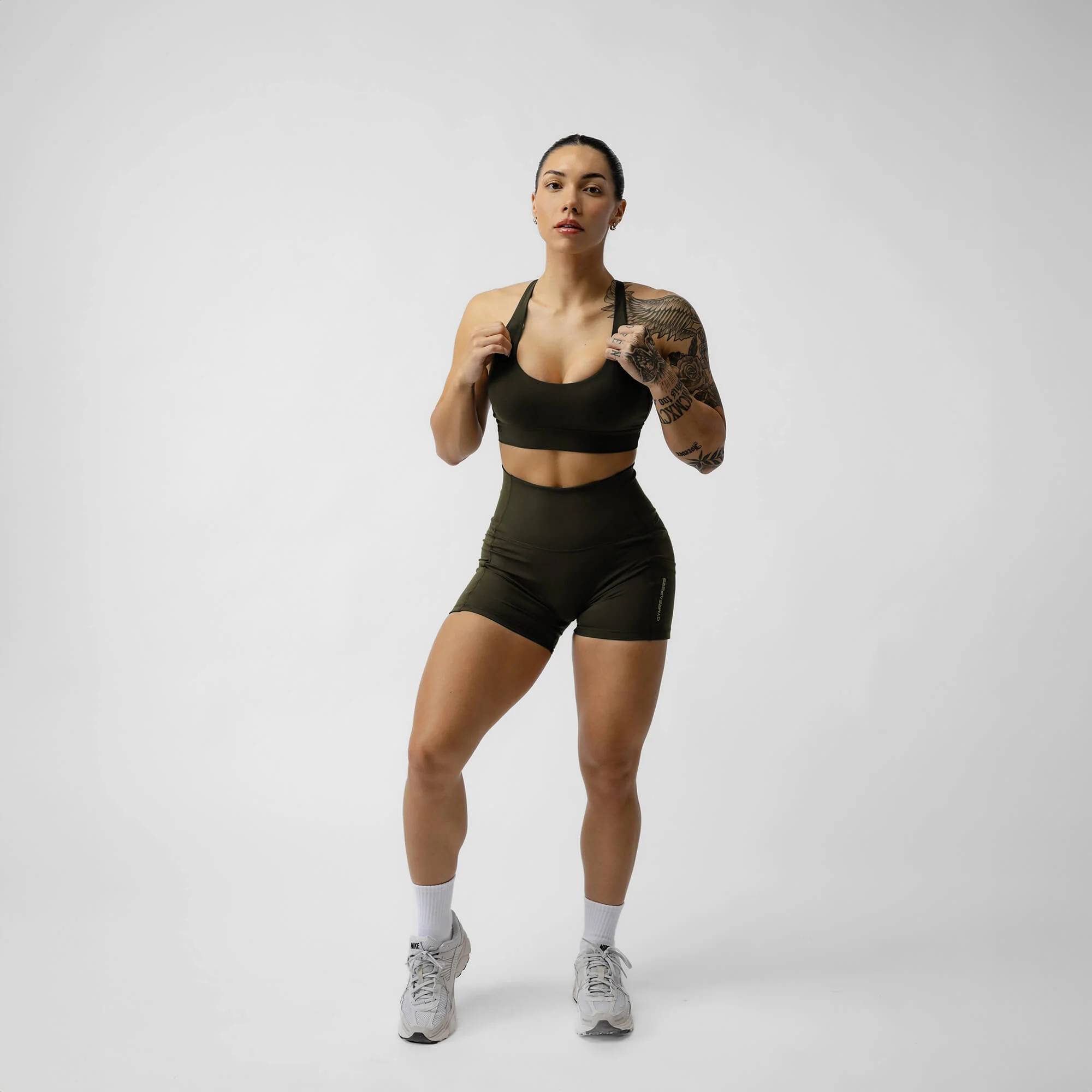Combat Bra - Forest Green - Image 3