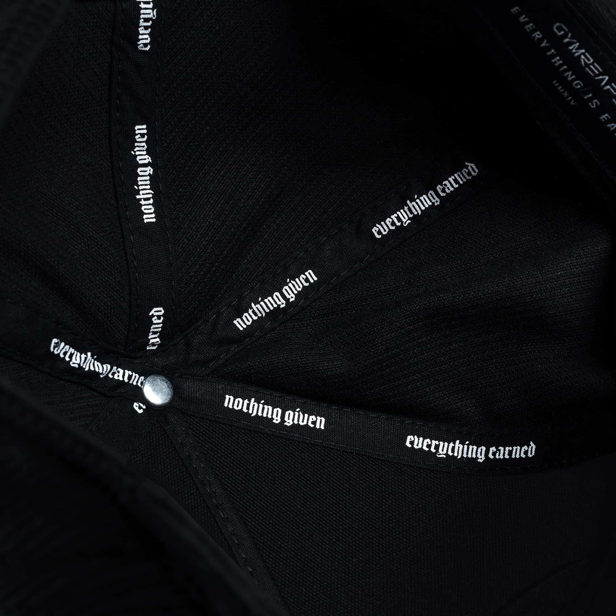 Corduroy Reapers 5-Panel Hat - Black/Black - Image 3