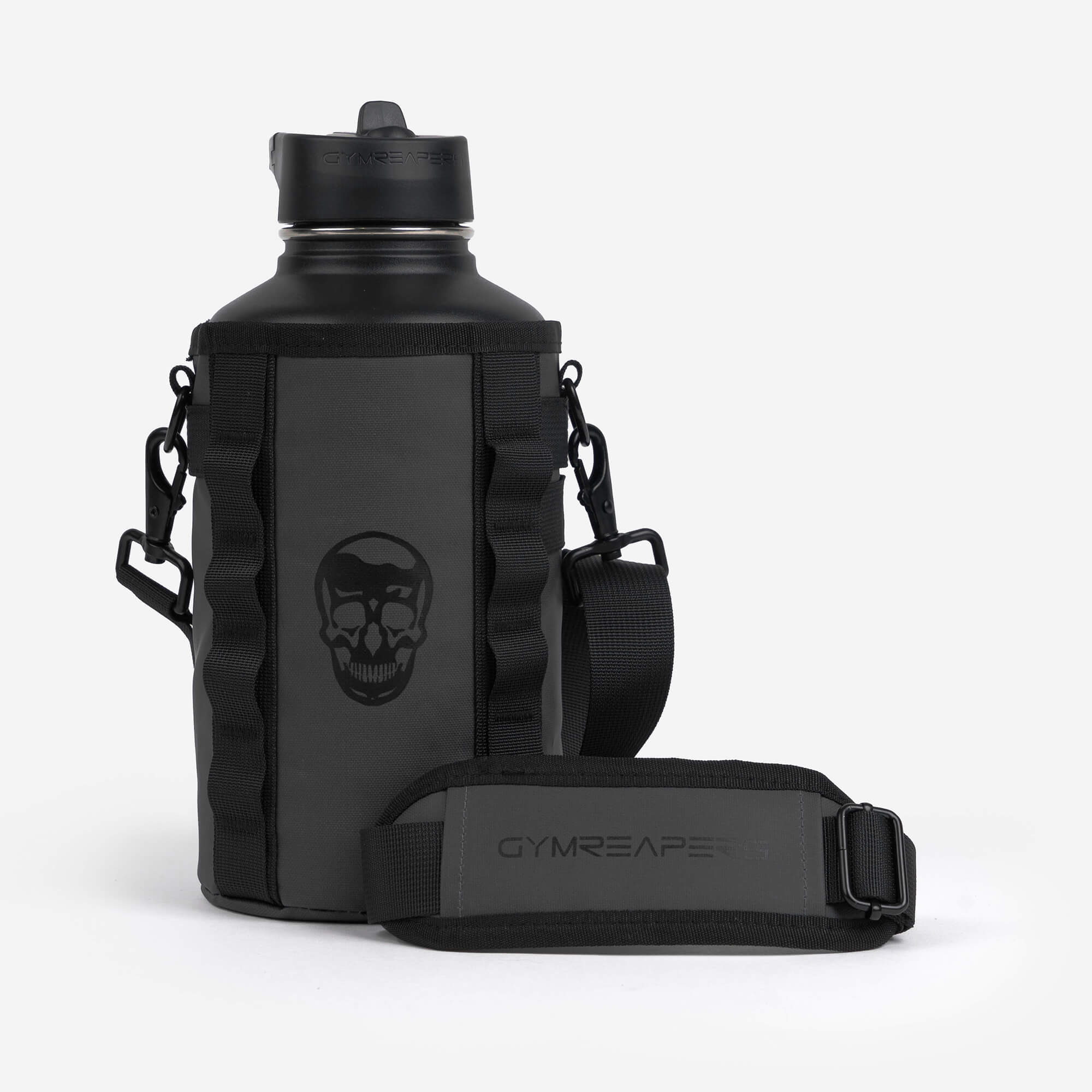 Gravestone® Bottle Sleeve 64 oz - Gunmetal - Image 2