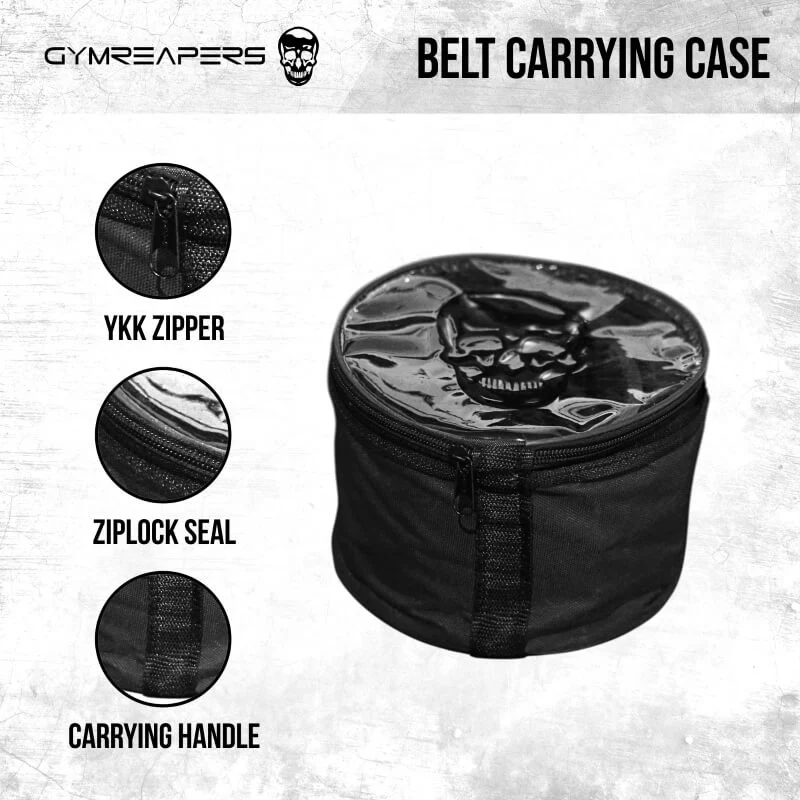 Gymreapers Weightlifting Belt | 7mm Leather Back Support - Image 6