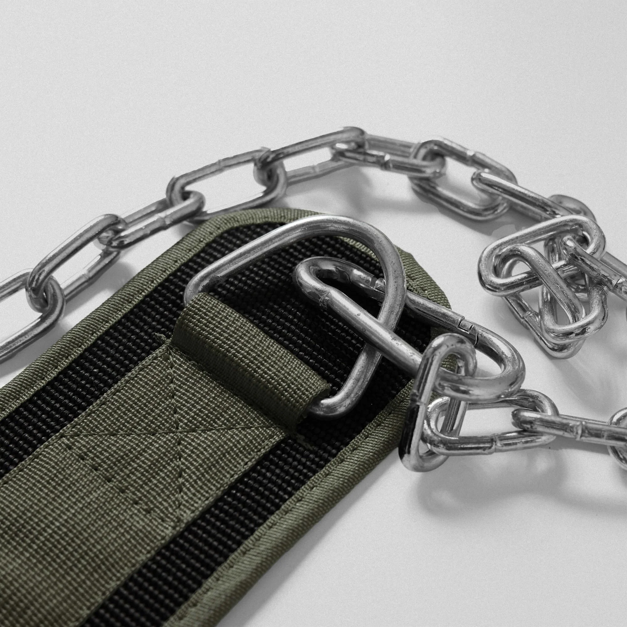 Gymreapers Dip Belt - Ranger Green - Image 3