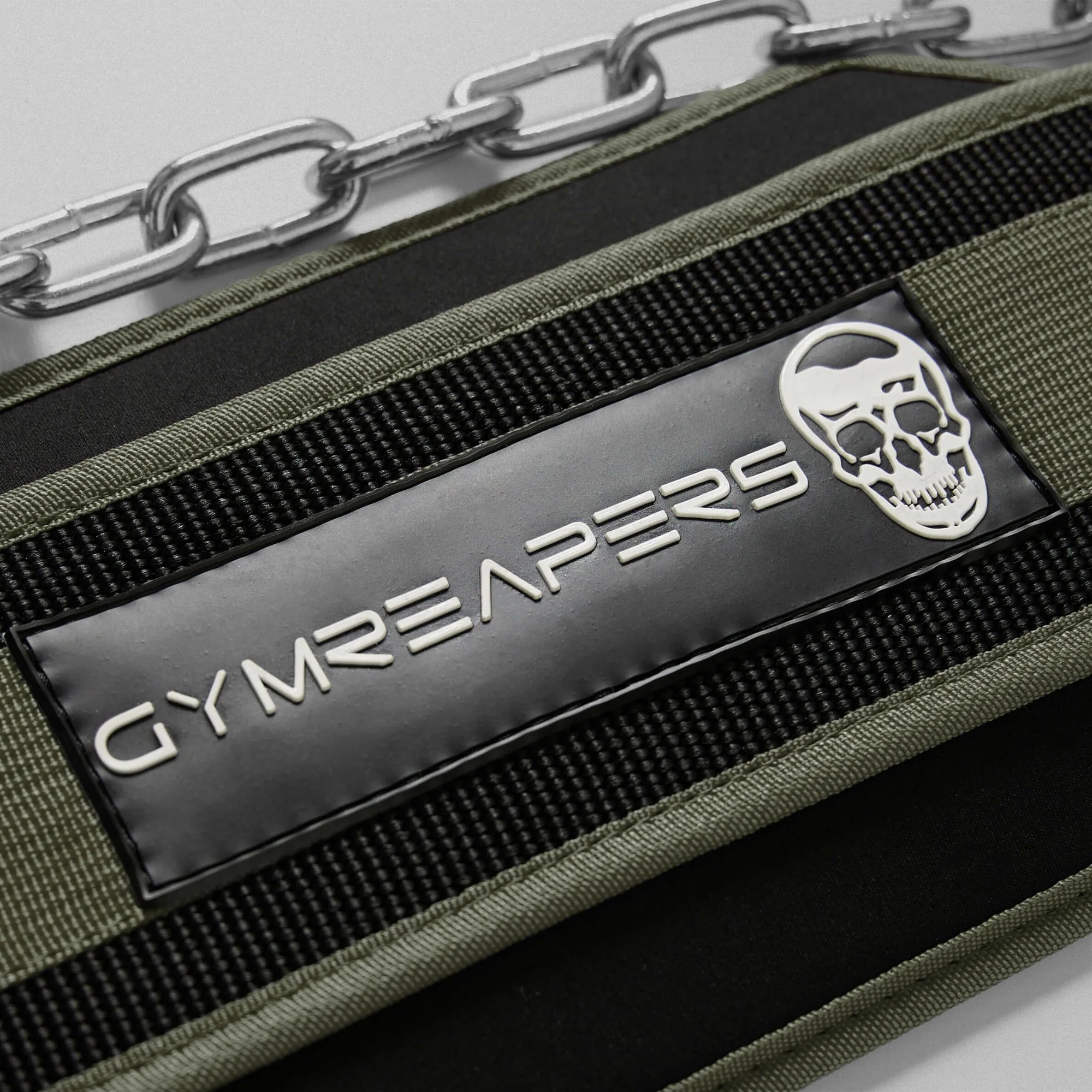 Gymreapers Dip Belt - Ranger Green - Image 4