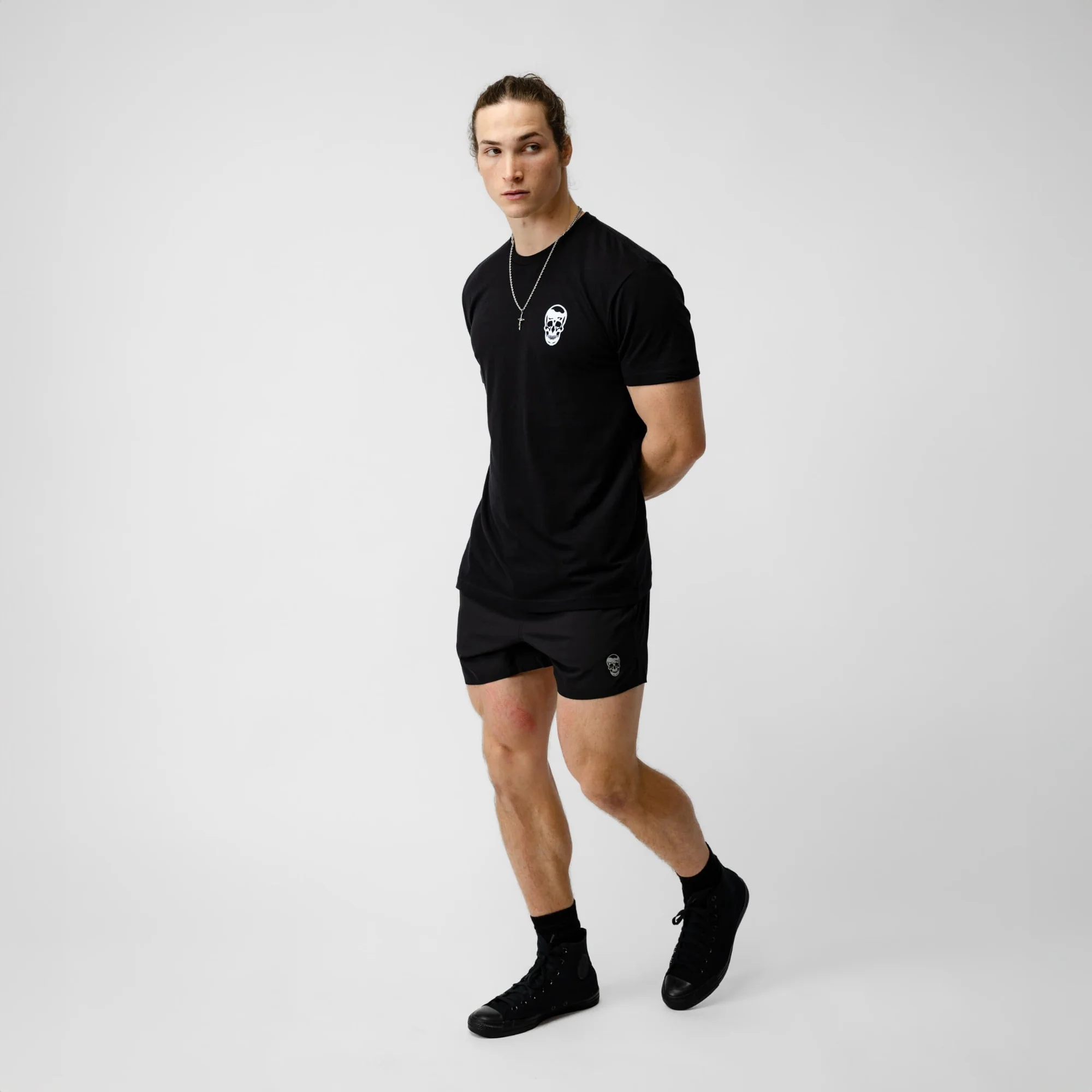 Gymreapers GR Tee - Black/White - Image 5