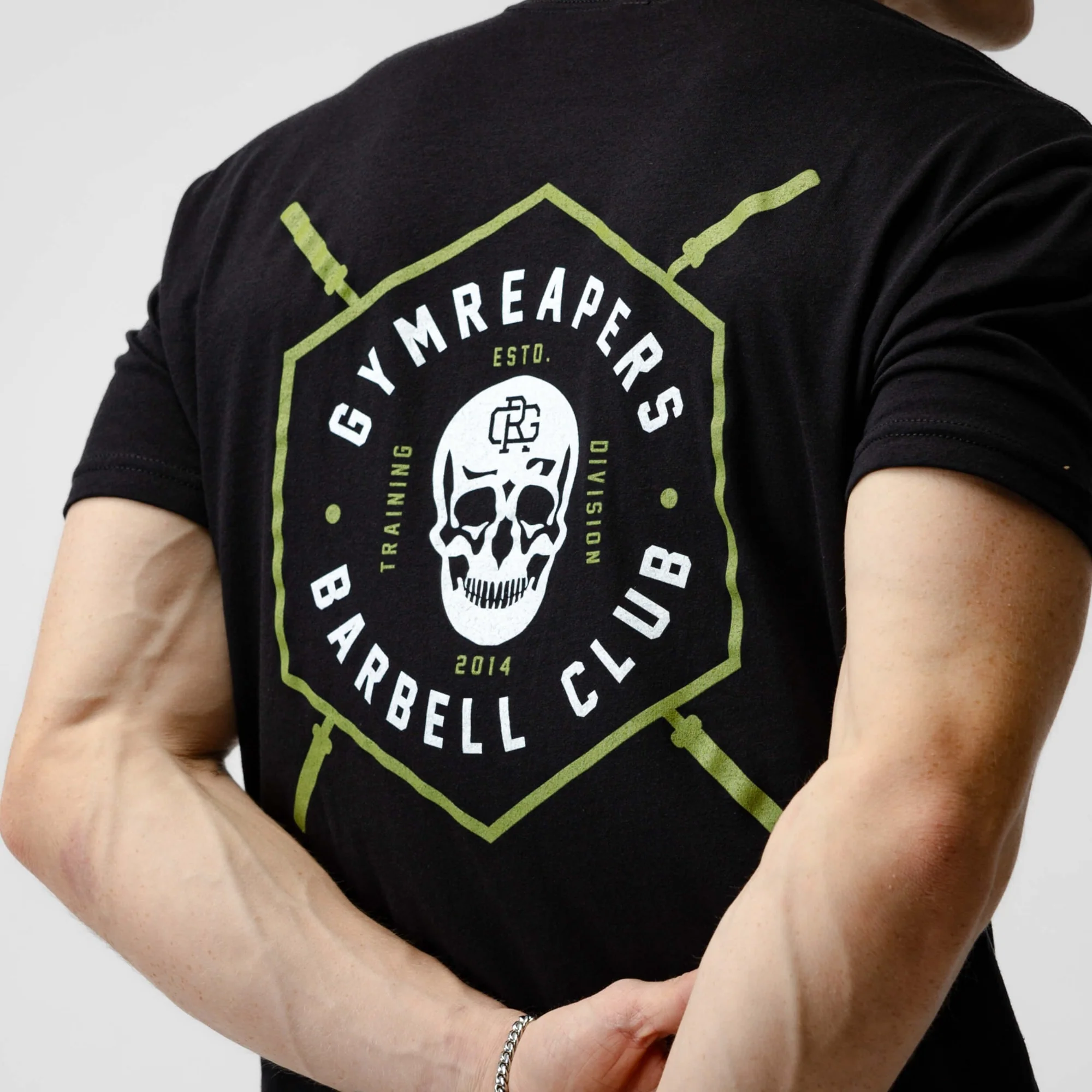 Gymreapers GR Tee - Black/White - Image 6