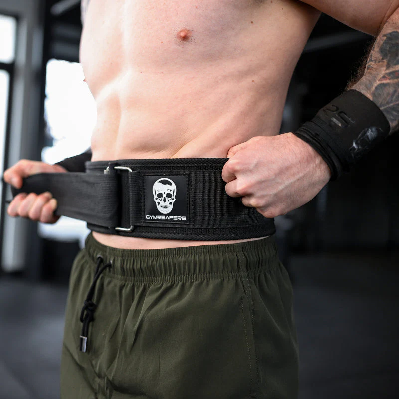 Quick Locking Weightlifting Belt | Premium Back Support - Desert Sand - Image 7