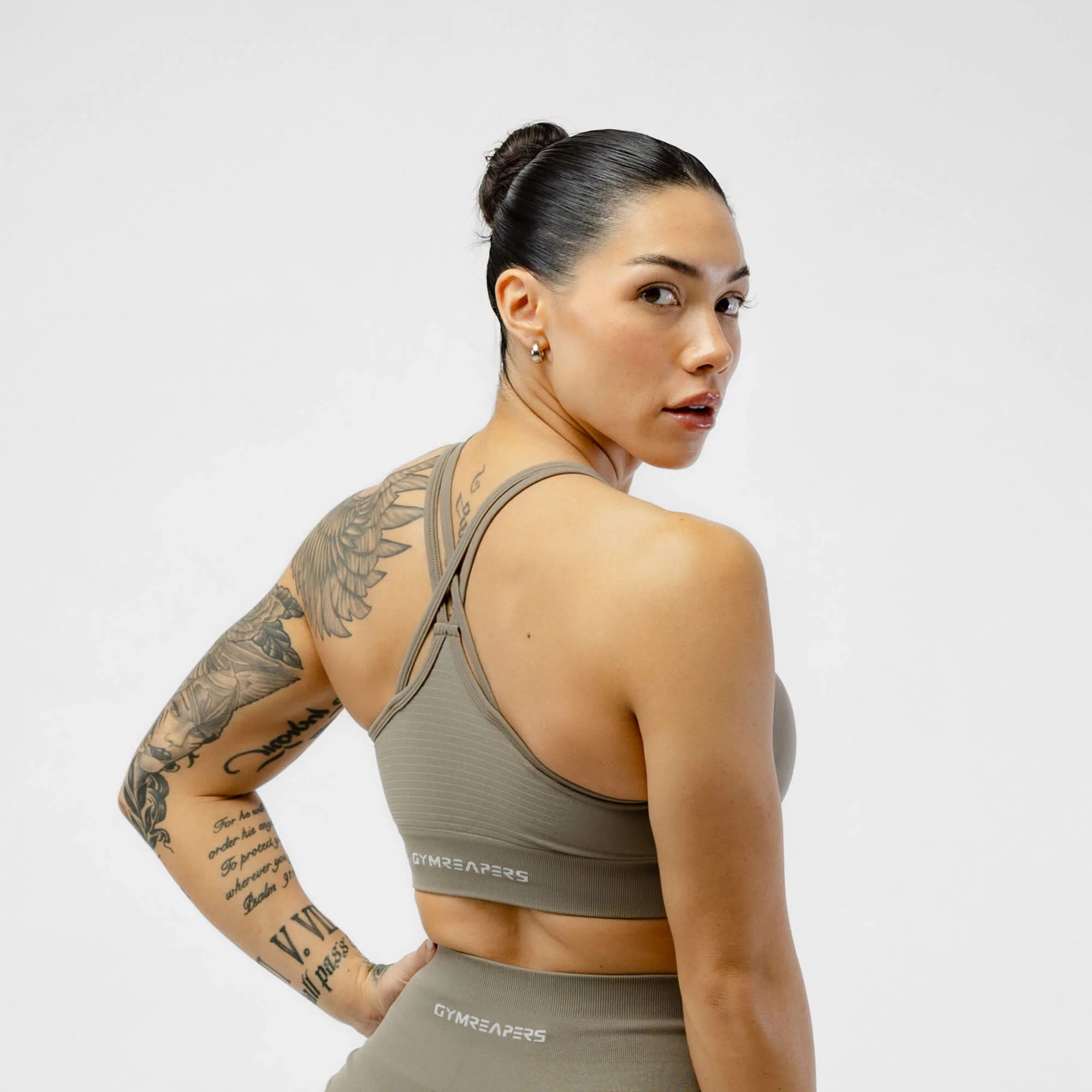 Halo Bra - Deep Taupe - Image 2