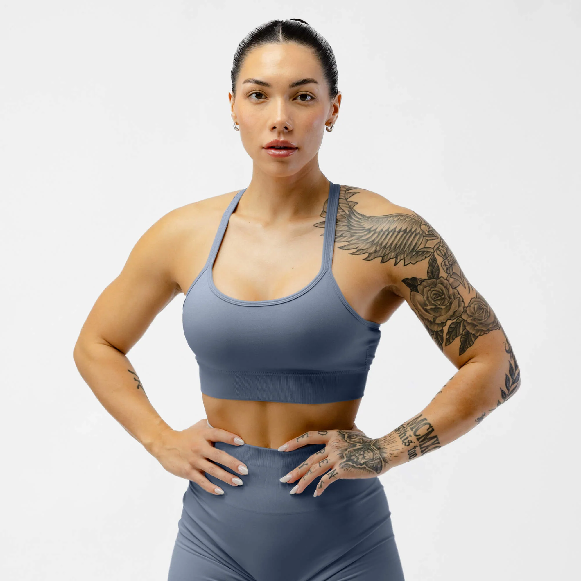 Halo Bra - Pale Blue