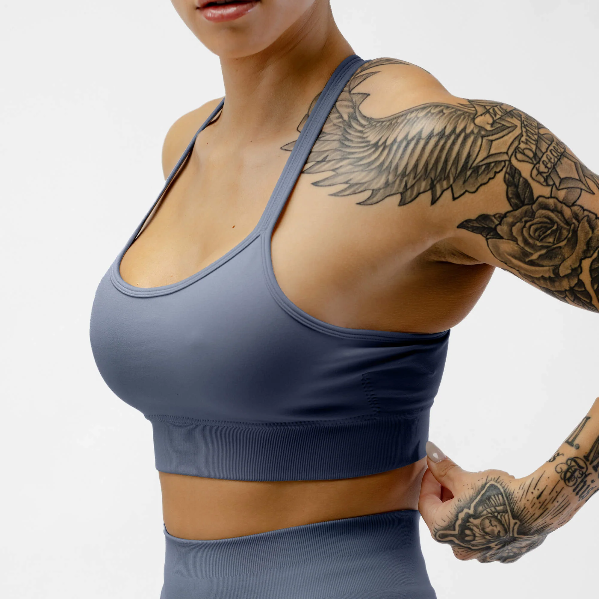 Halo Bra - Pale Blue - Image 2