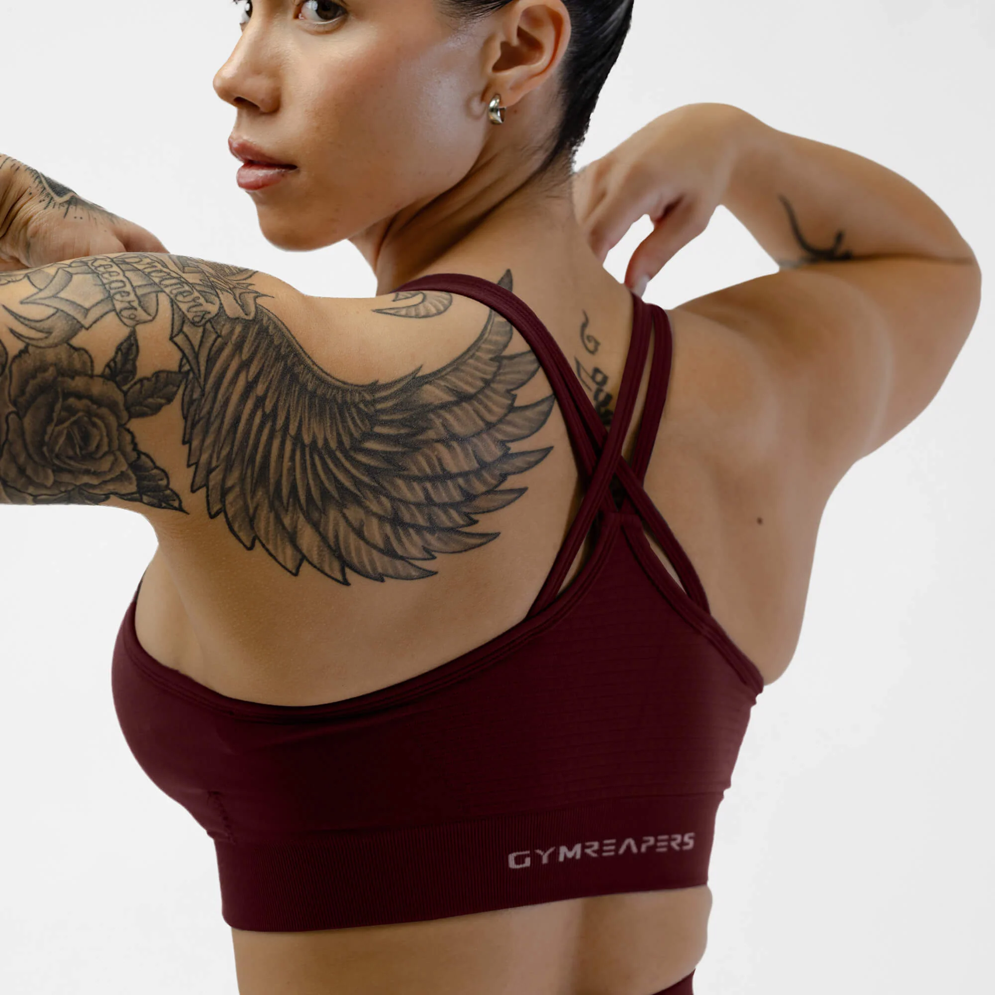 Halo Bra - Wine - Image 3