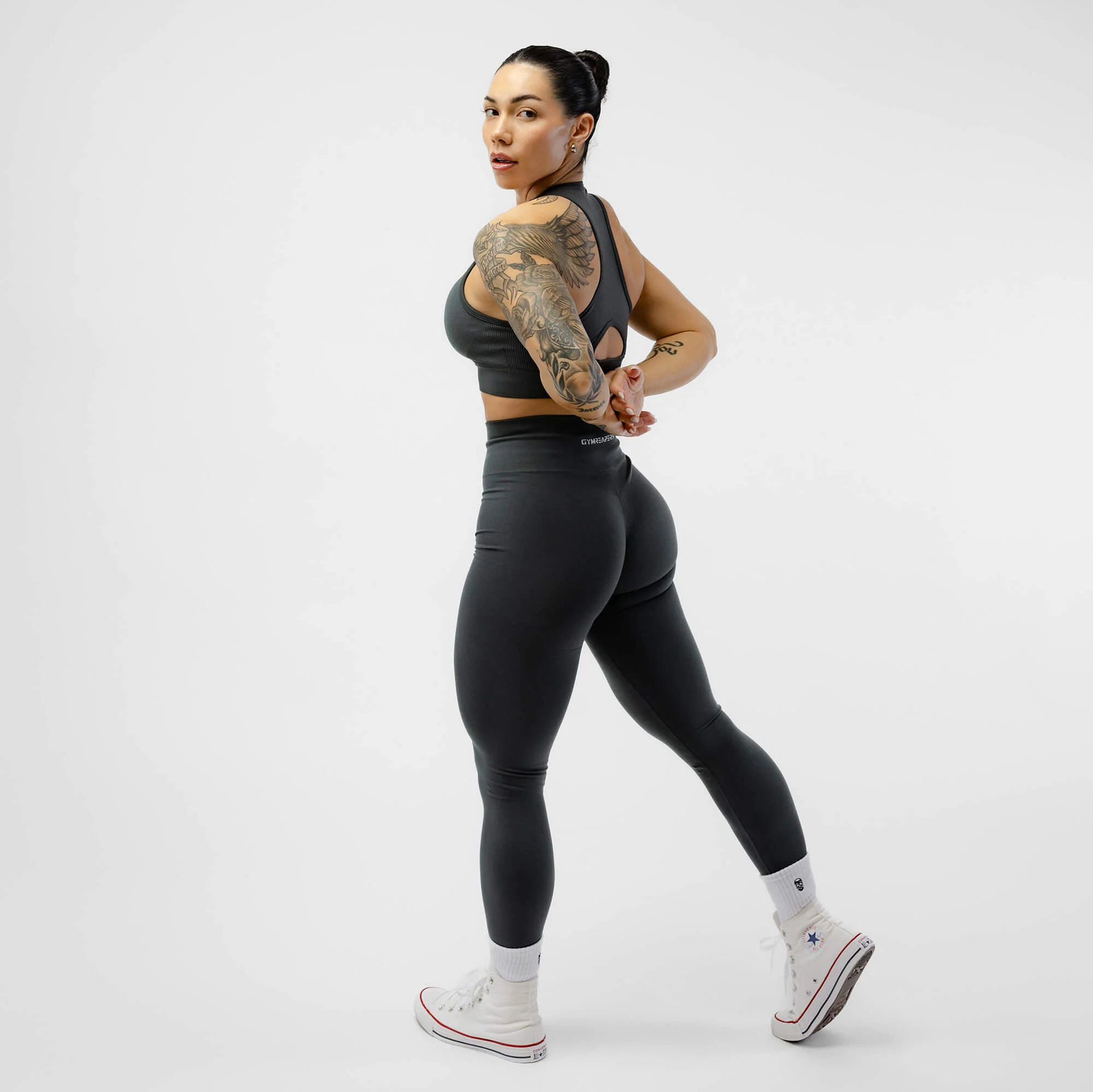 Halo Leggings - Charcoal - Image 5