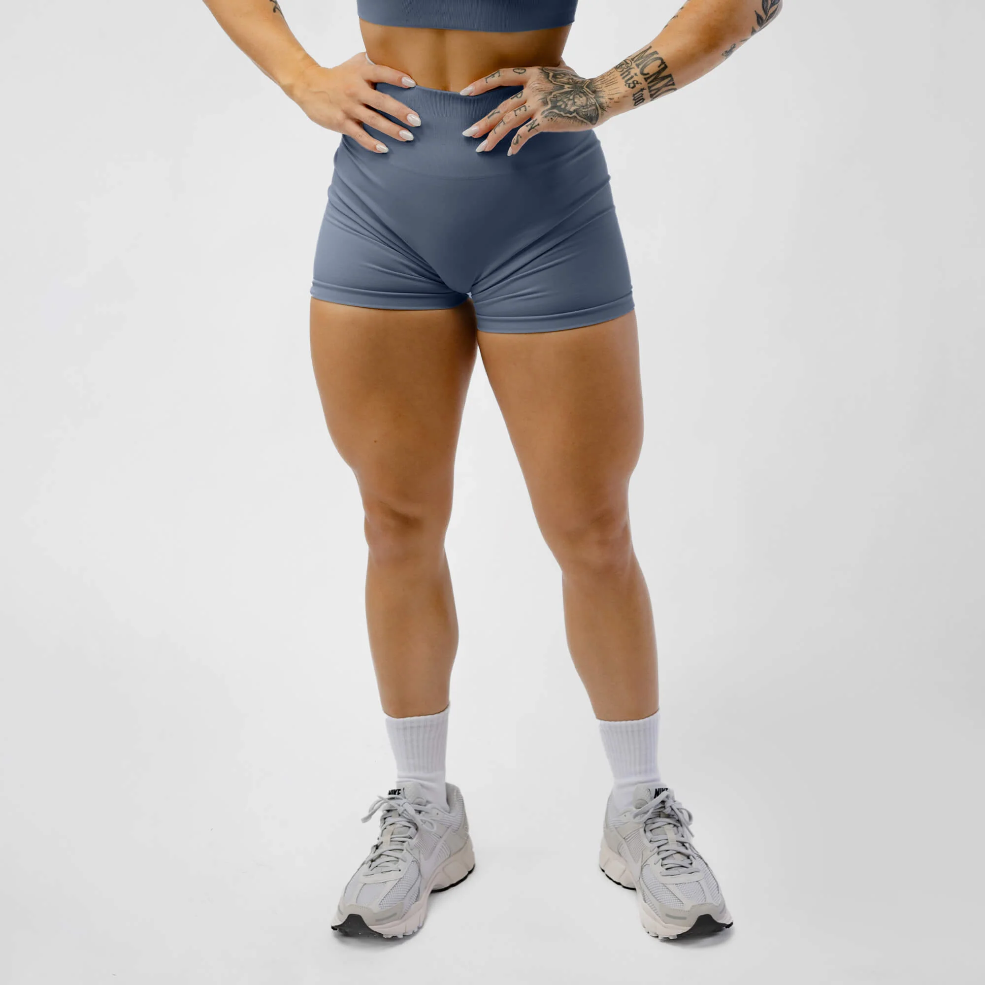 Halo Shorts - Pale Blue