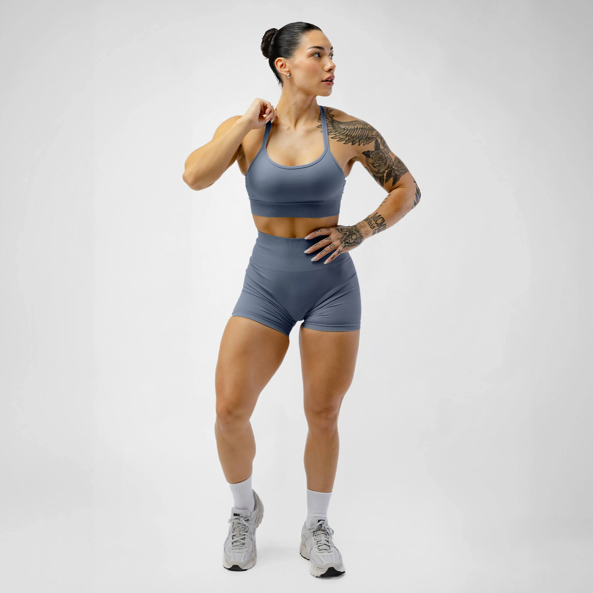 Halo Shorts - Pale Blue - Image 2