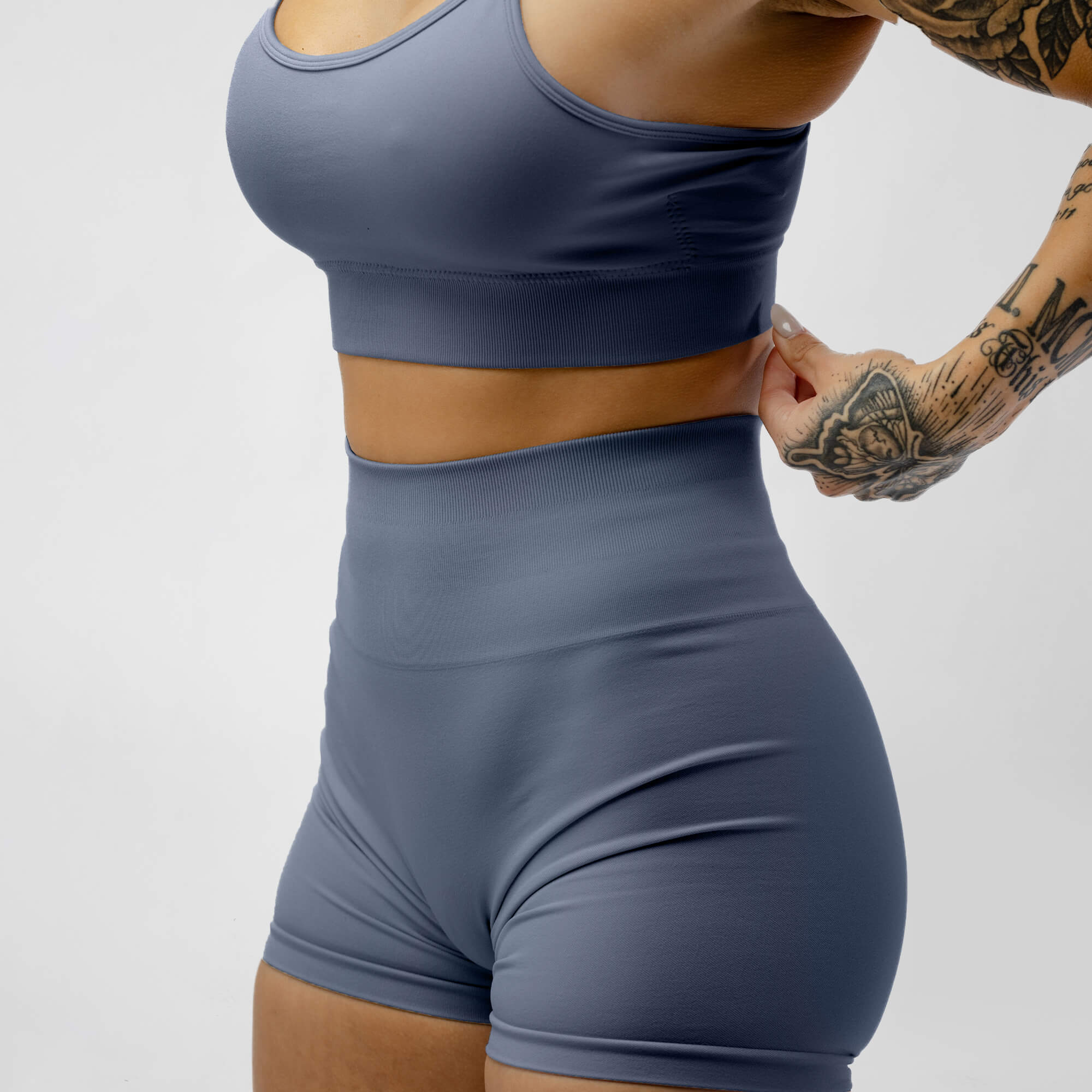 Halo Shorts - Pale Blue - Image 4