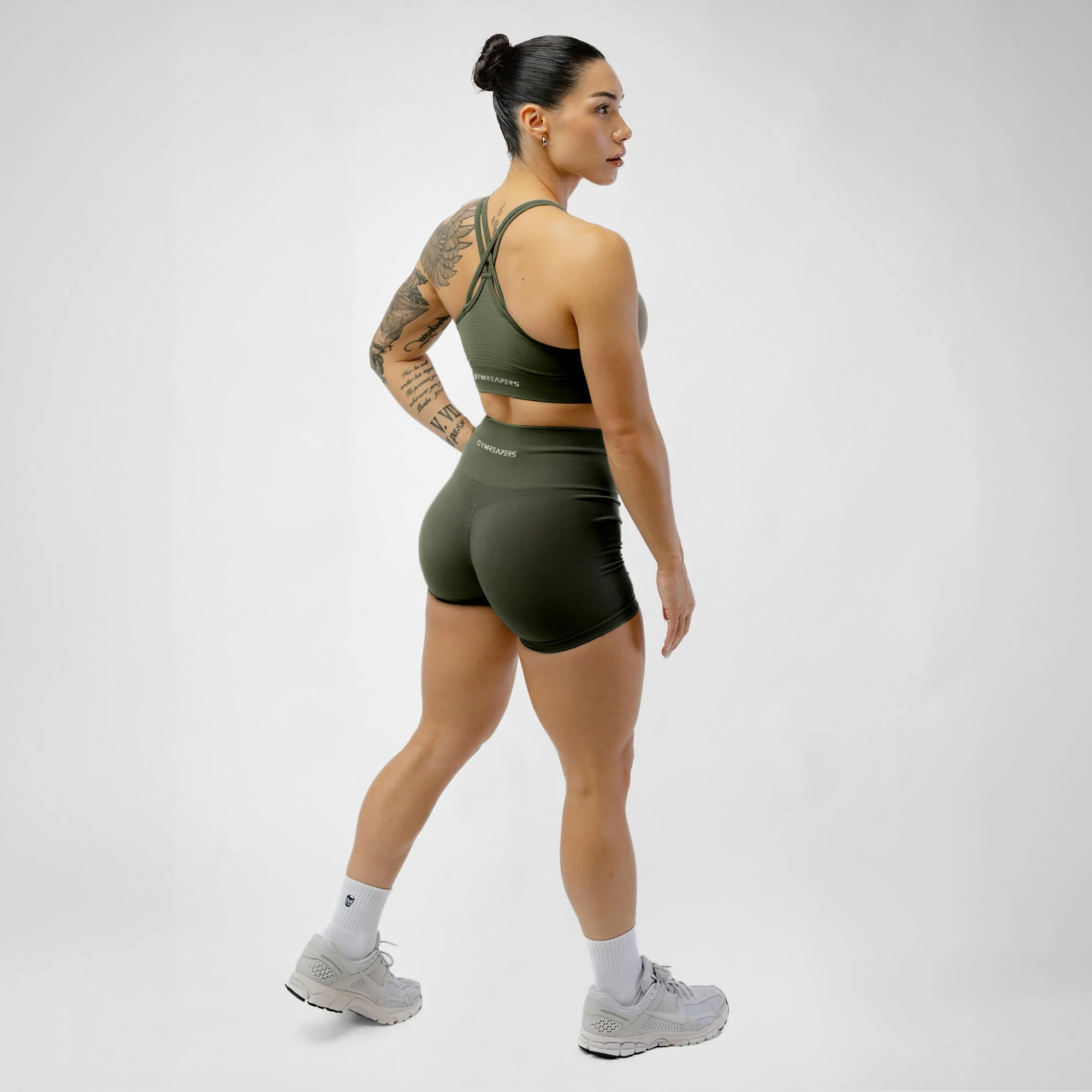 Halo Shorts - Vintage Green - Image 3