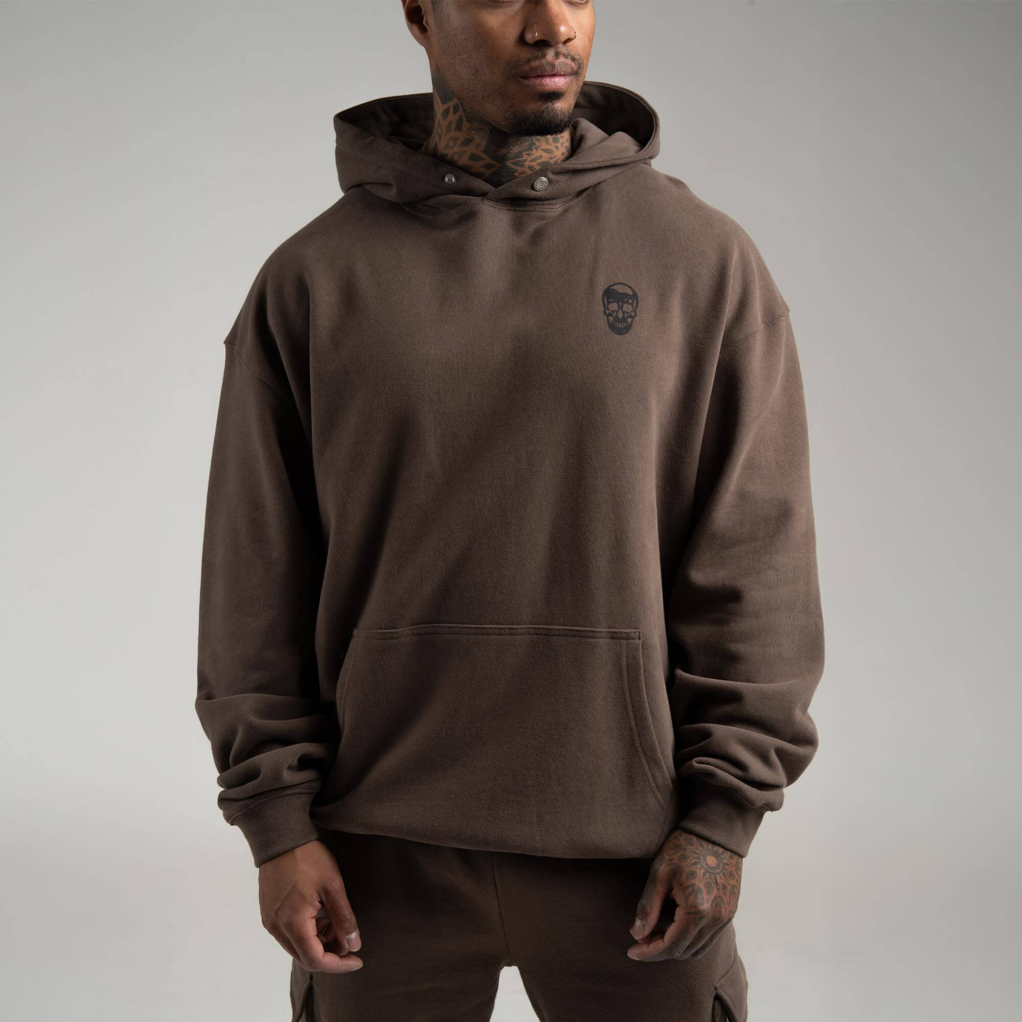 Heavyweight Hoodie - Toffee - Image 5