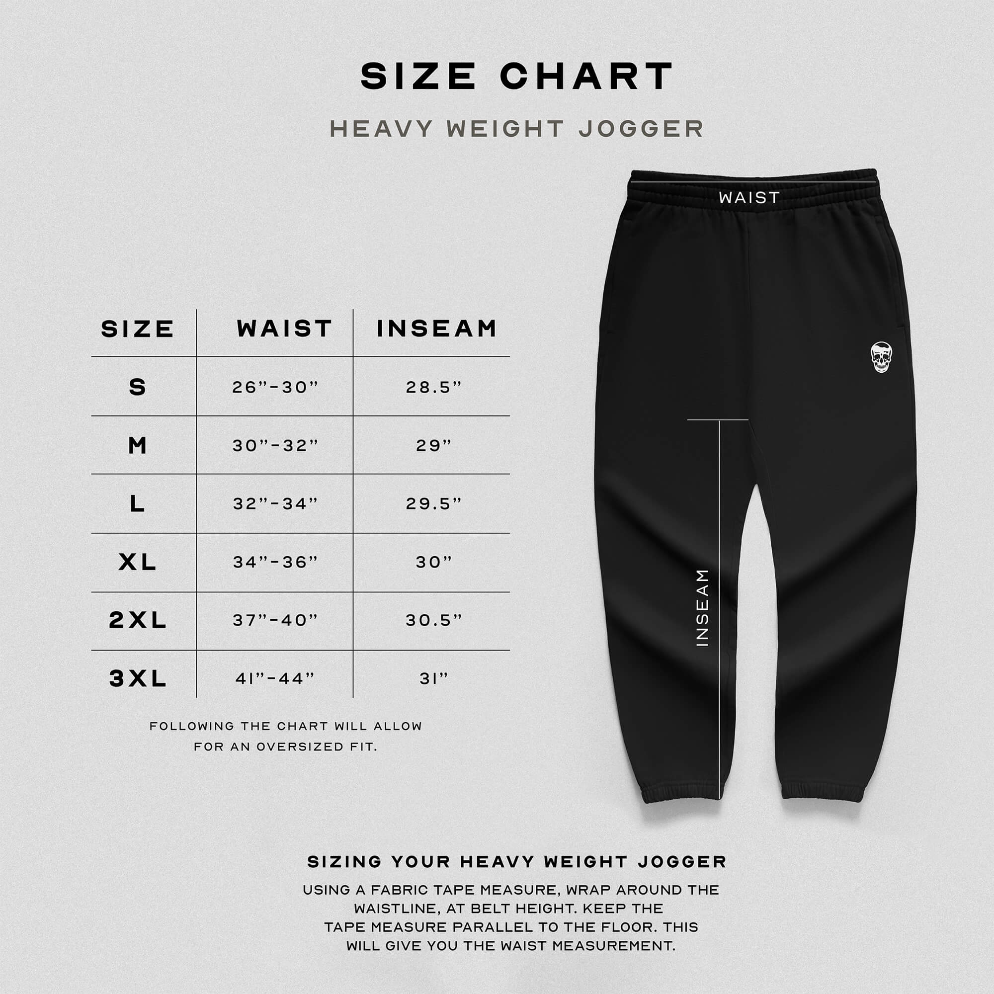 Heavyweight Jogger - Black/White - Image 7