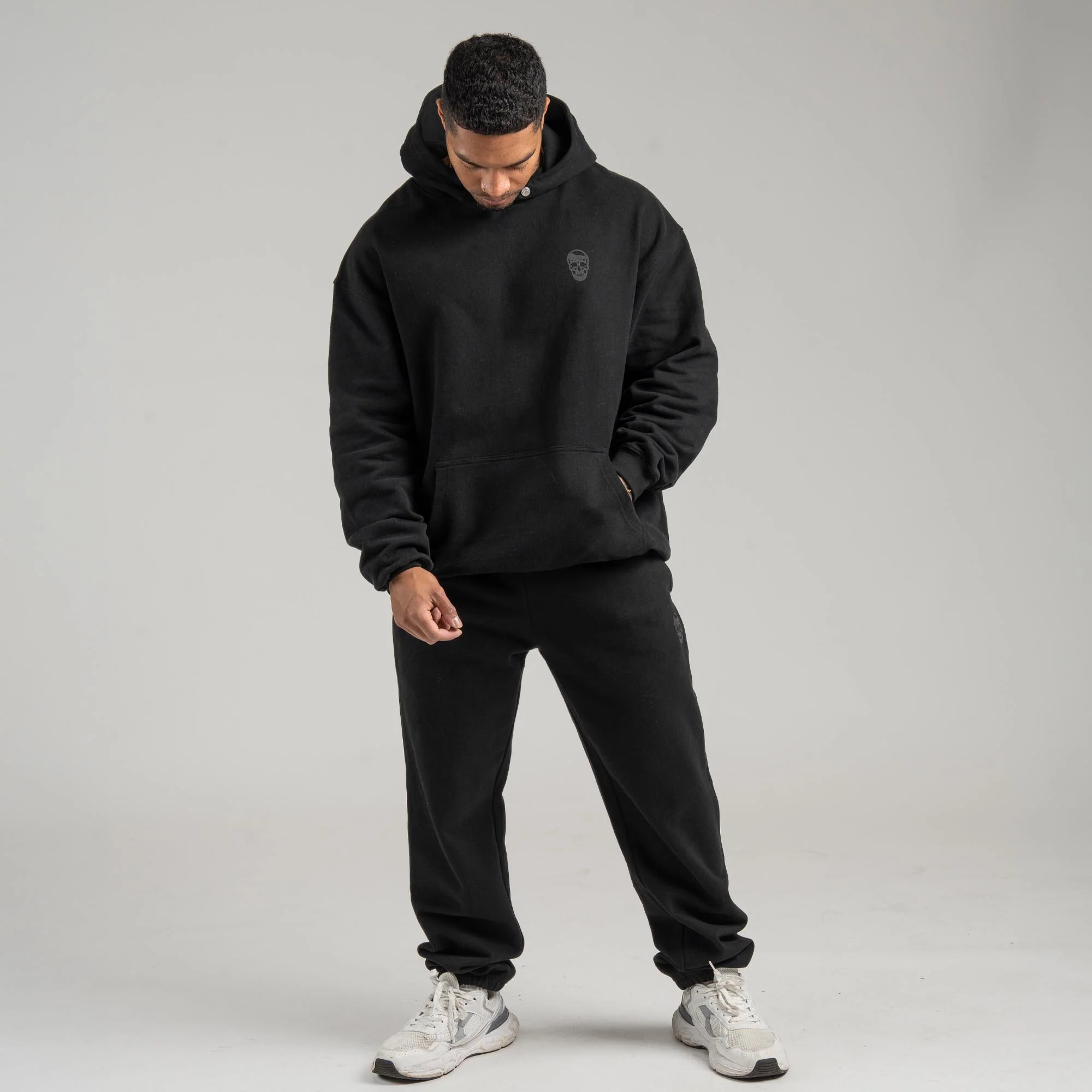 Heavyweight Warm-Up Set - Black - Image 5