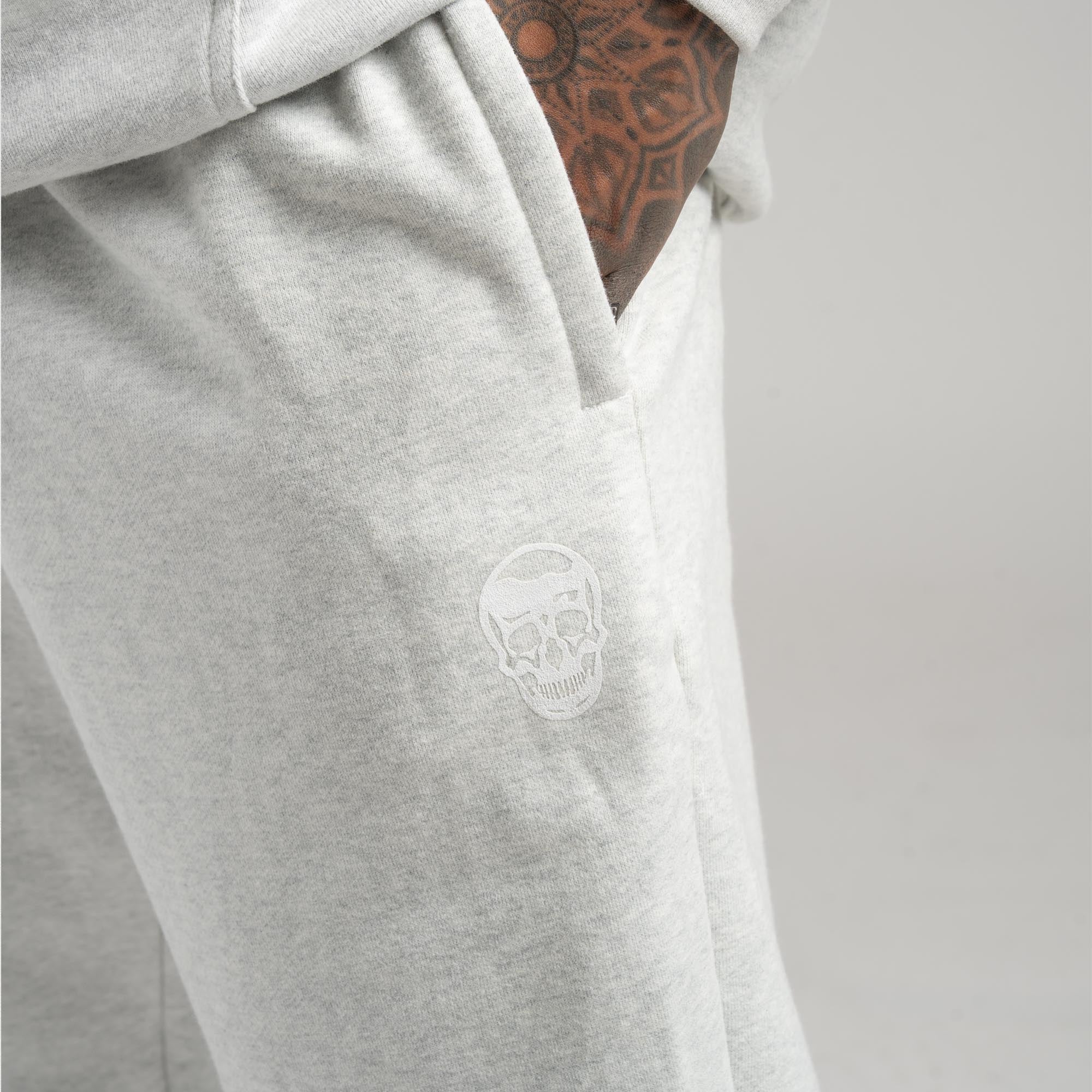 Heavyweight Warm-Up Set - Light Heather Gray - Image 7