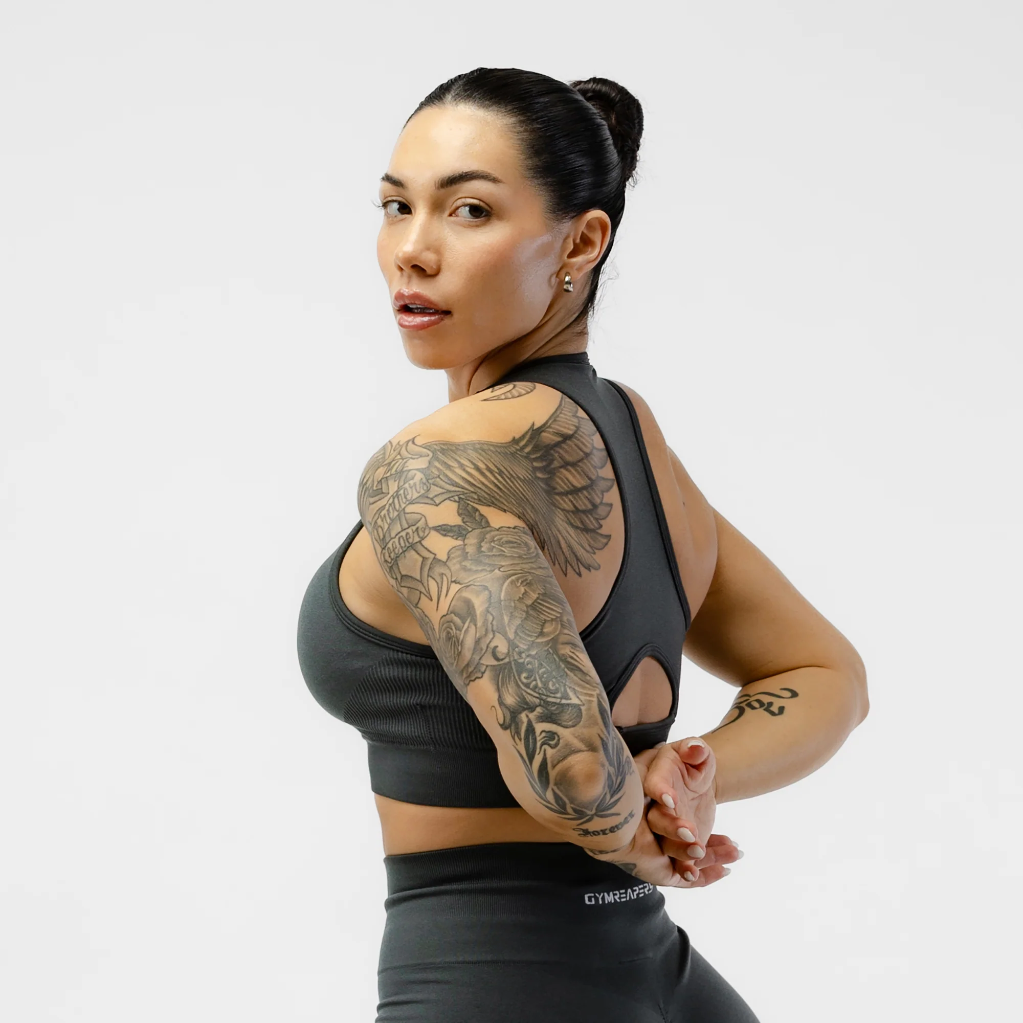 Heritage Bra - Charcoal - Image 2