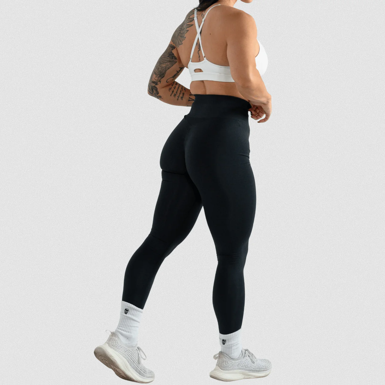 Infinity Leggings - Black Marl - Image 2