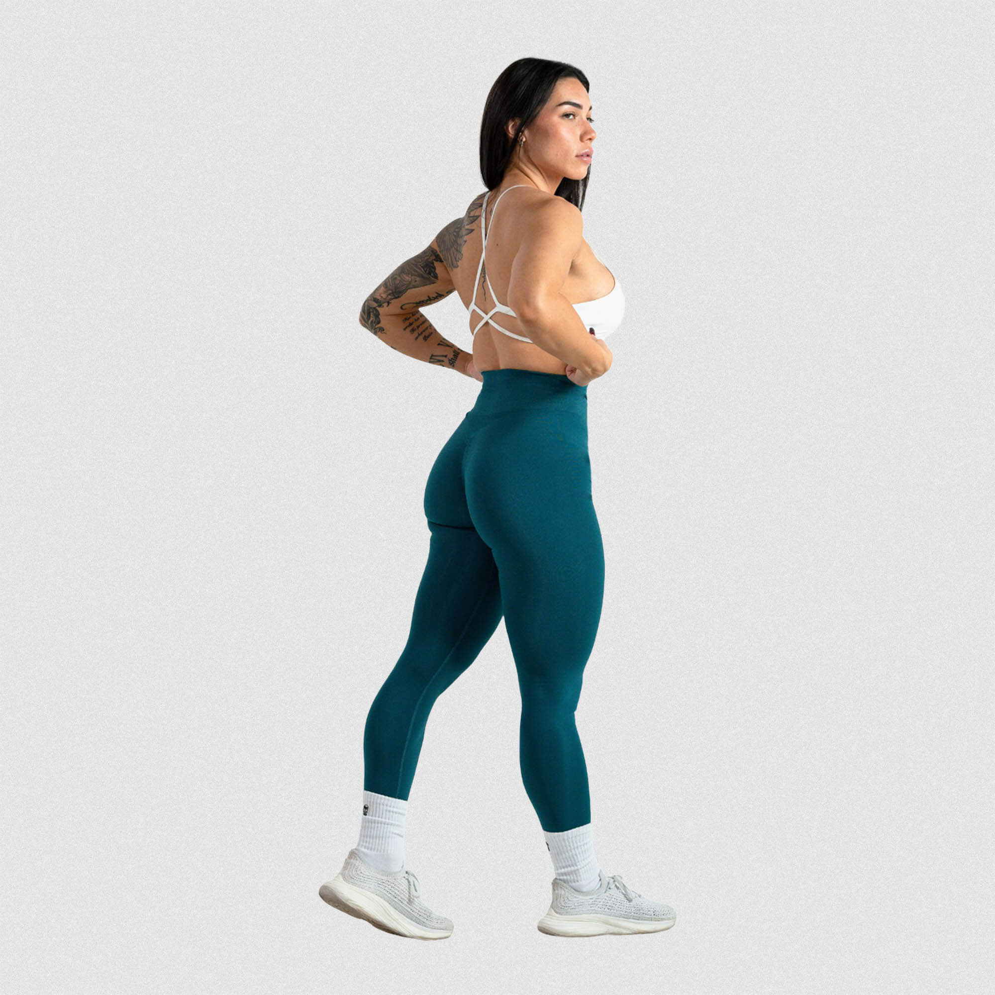 Infinity Leggings - Emerald - Image 4
