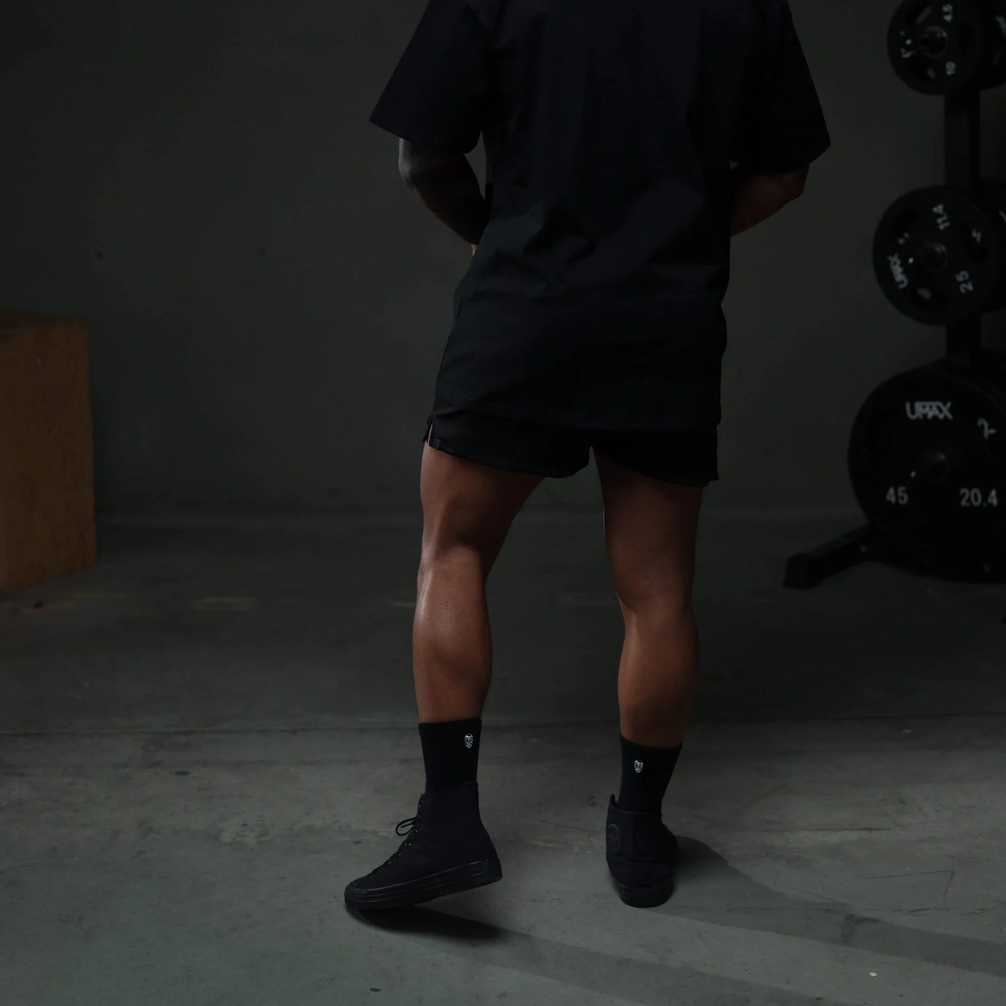 Initial Shorts - Black/Black - Image 5