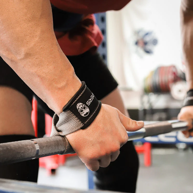 Lifting Straps | Premium Padded Weightlifting Straps - Navy - Image 6