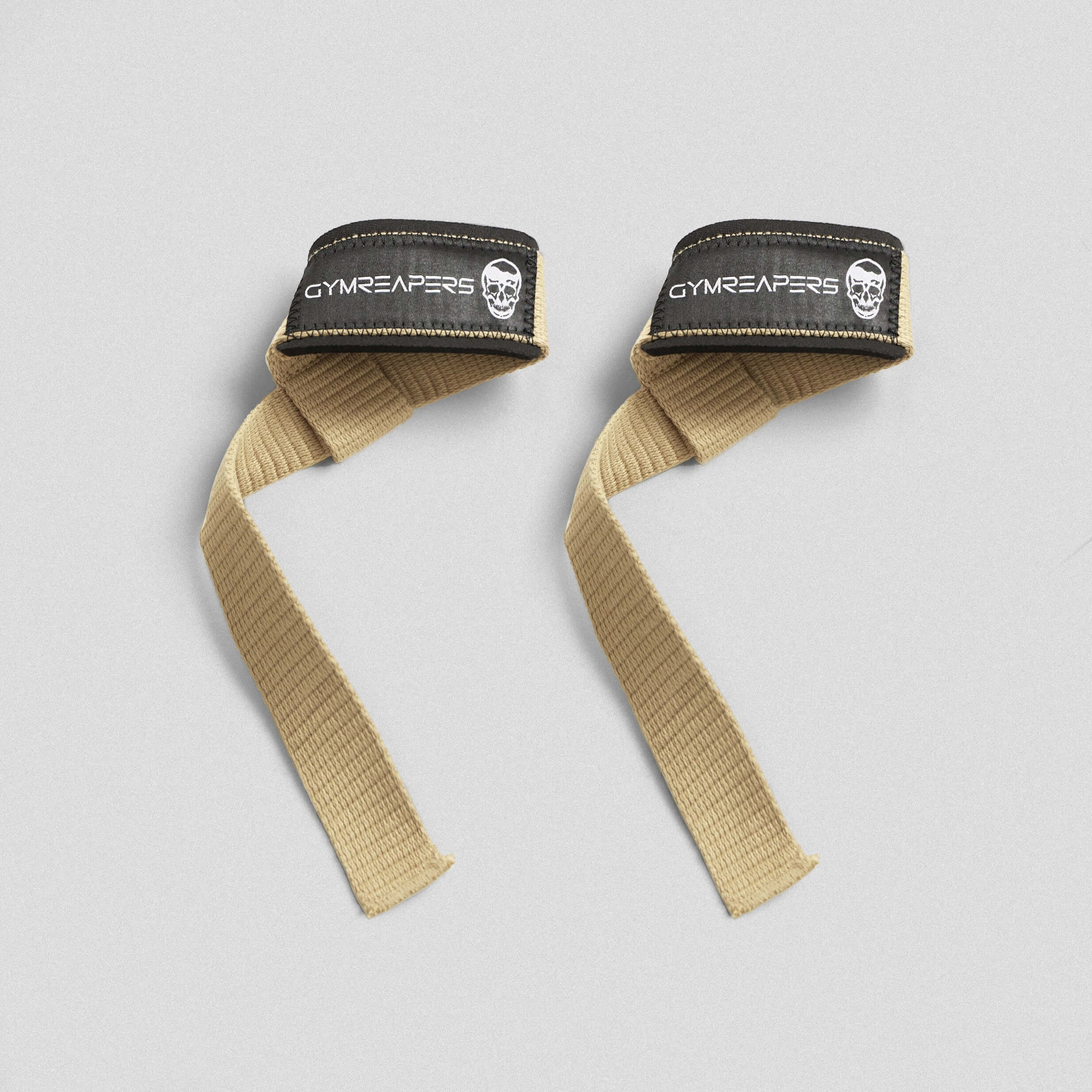 Lifting Straps | Premium Padded Weightlifting Straps - Desert Sand - Image 2