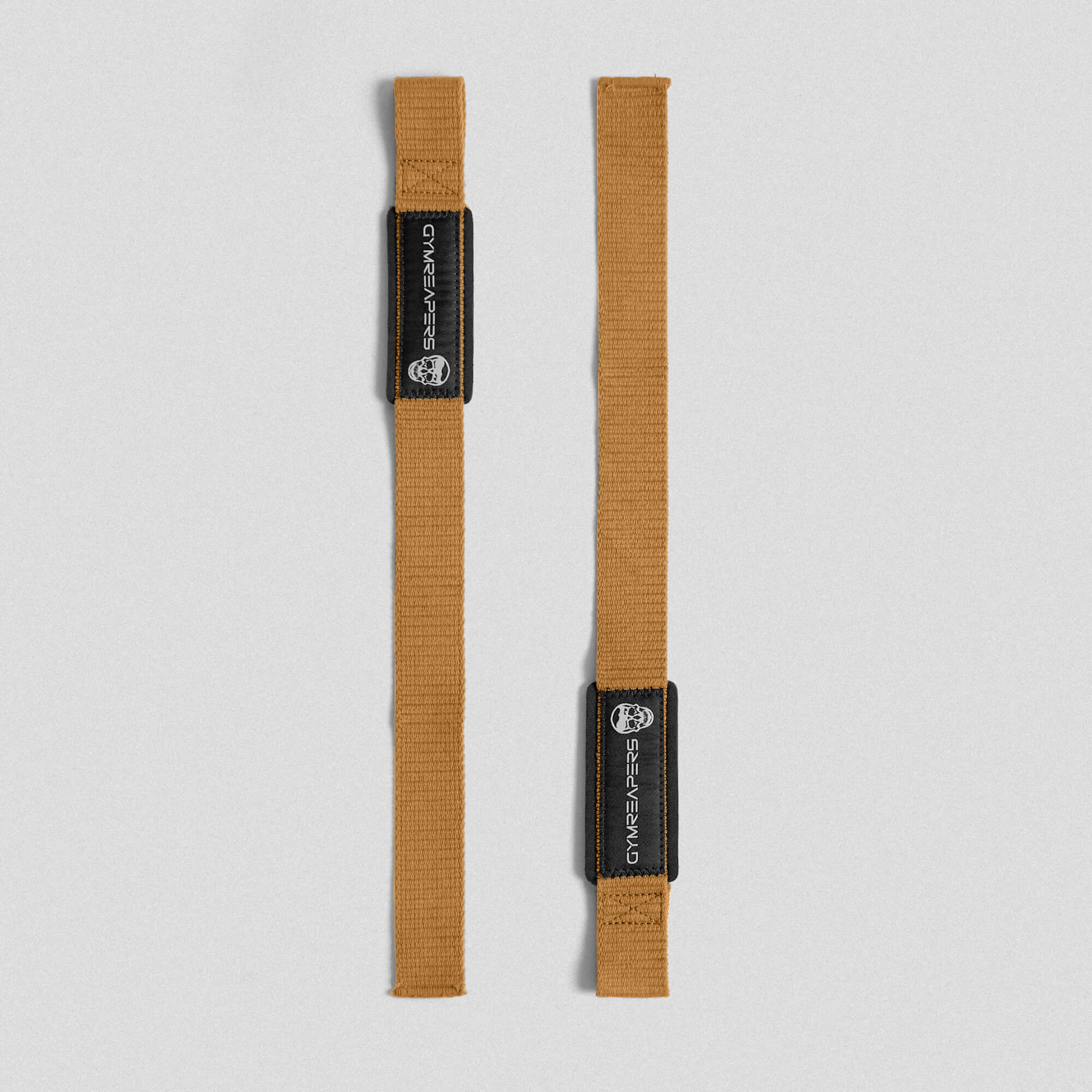 Lifting Straps | Premium Padded Weightlifting Straps - Tan - Image 4