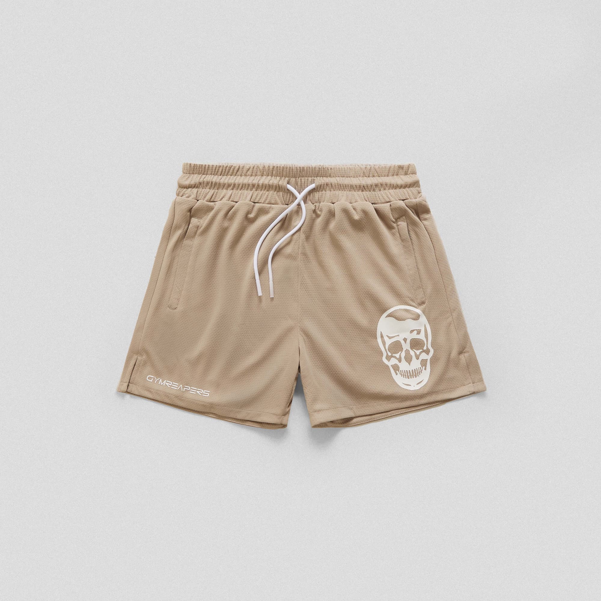 Mesh Training Shorts 3-Pack - White / Khaki / OD Green - Image 4