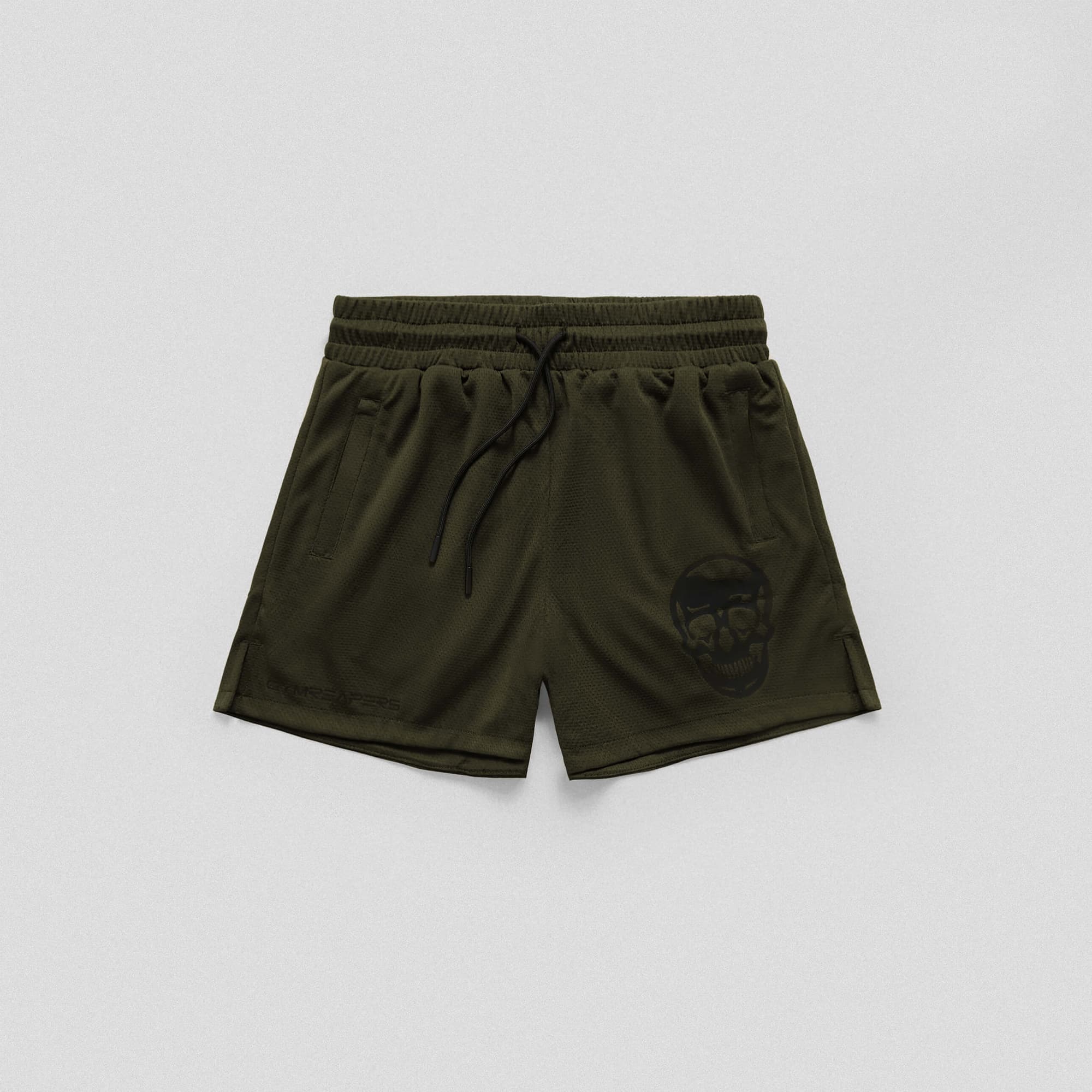 Mesh Training Shorts 3-Pack - White / Khaki / OD Green - Image 6
