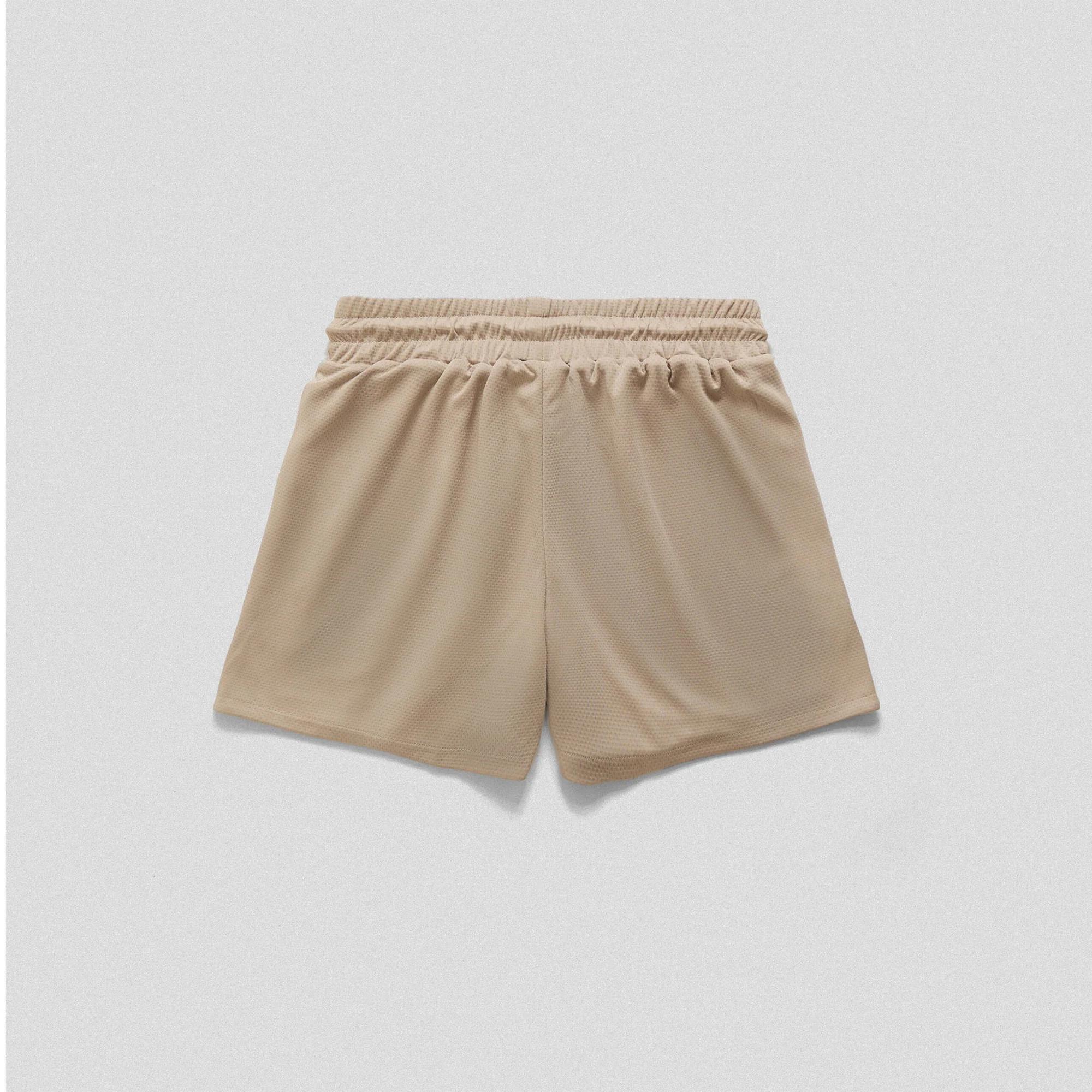 Mesh Training Shorts - Khaki - Image 2