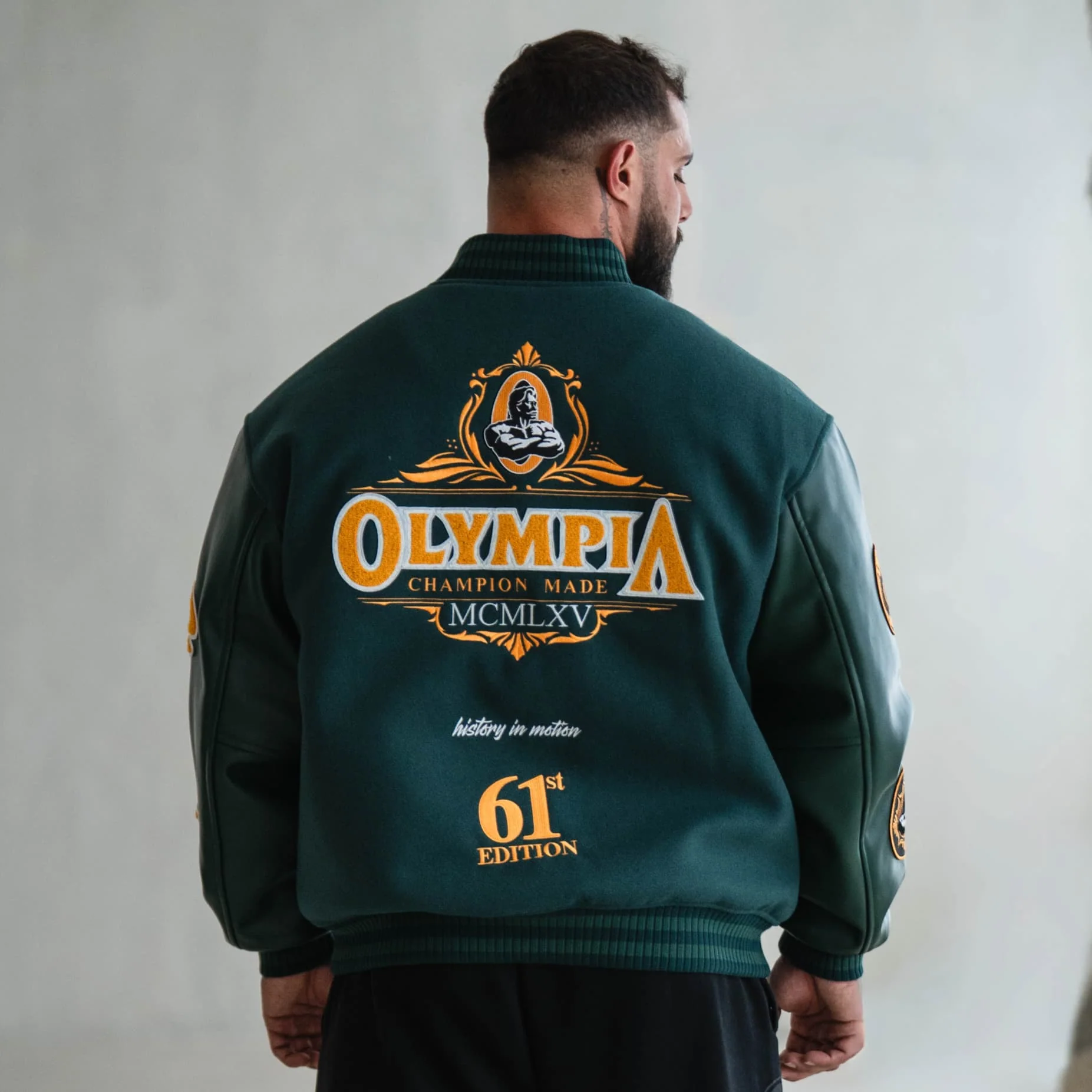 Olympia Champions Made Varsity Jacket
