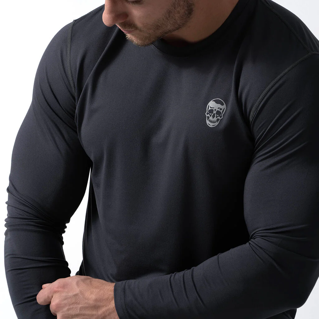 Performance Long Sleeve Shirt - Obsidian - Image 8
