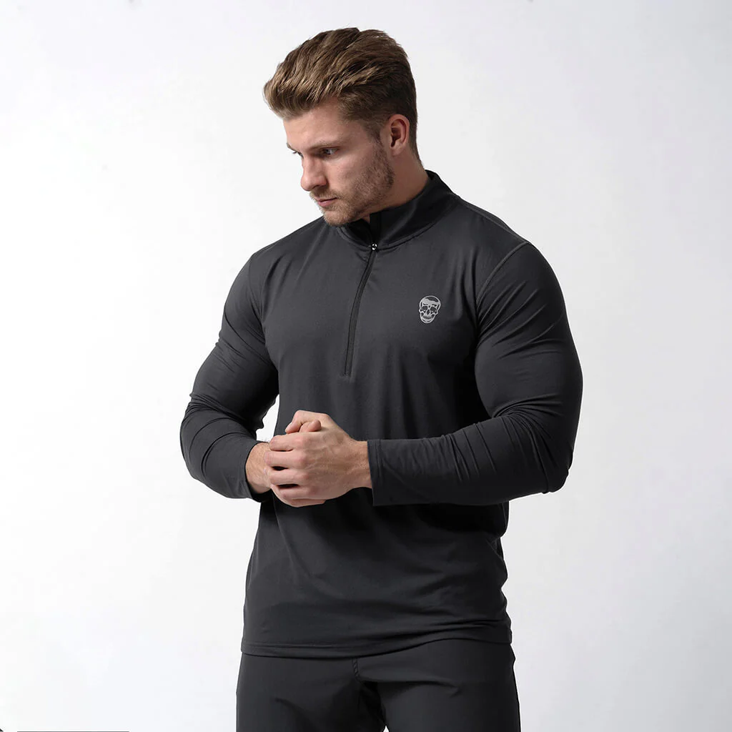 Performance Quarter Zip - Obsidian - Image 7