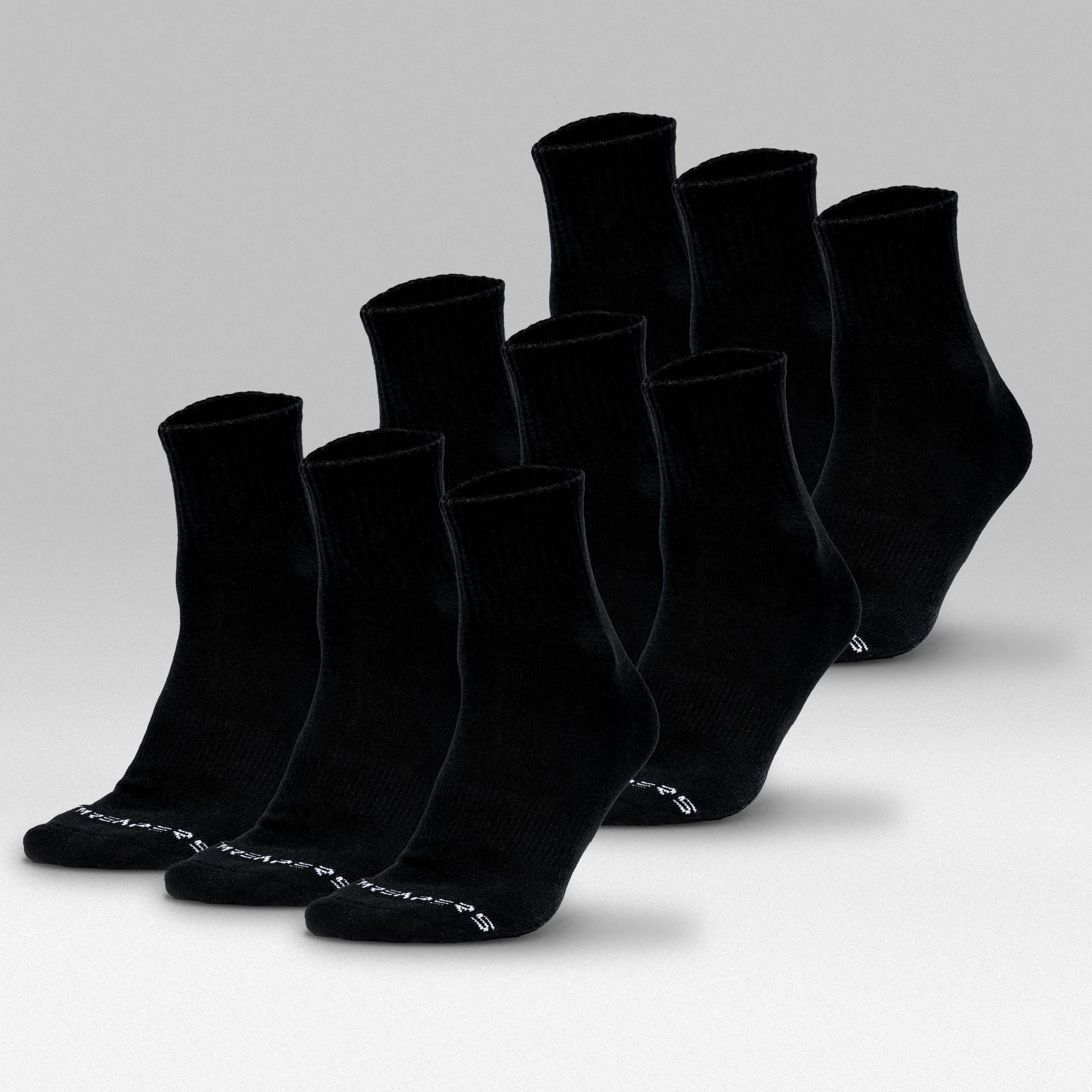 Quarter Socks - Black - Image 2