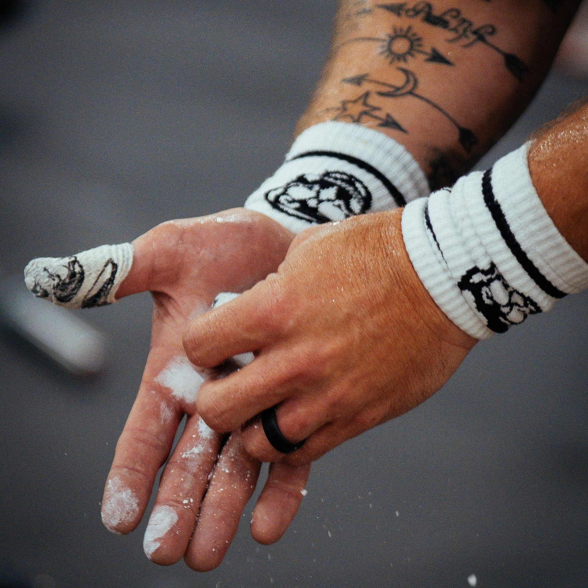 Skull Wrist Bands - Gray - Image 5