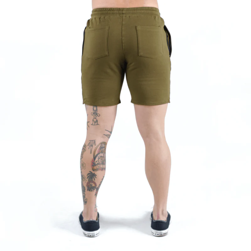 Essential Sweat Shorts - OD Green - Image 4