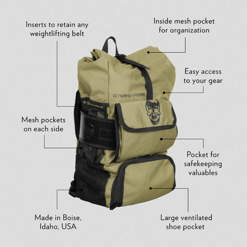 Tombstone Gym Bag - Khaki - Image 10