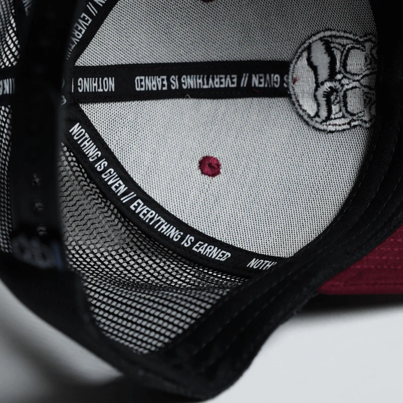 Gymreapers Trucker Hat - Maroon - Image 3