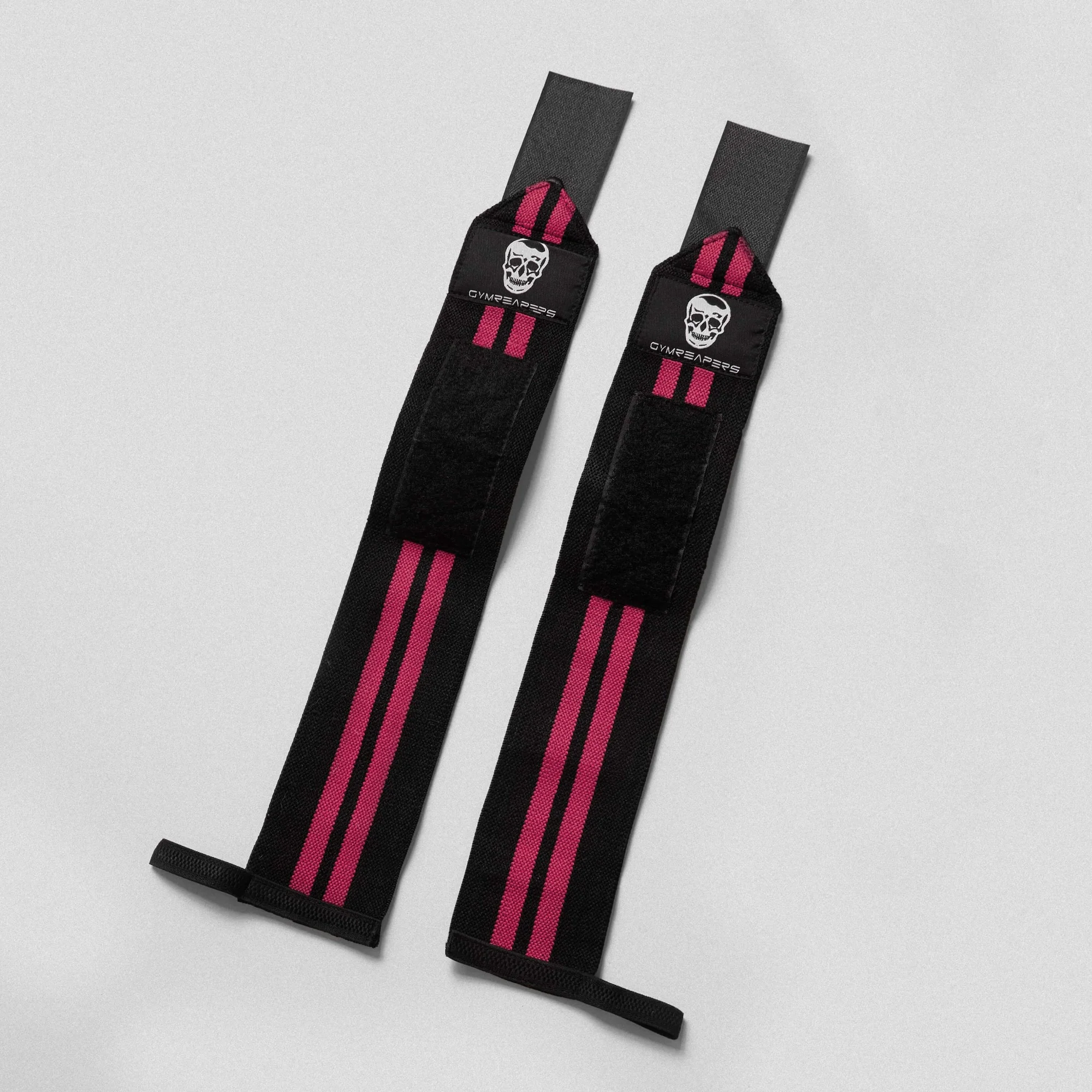 Wrist Wraps - 18" Weightlifting Wrist Support - Pink - Image 4